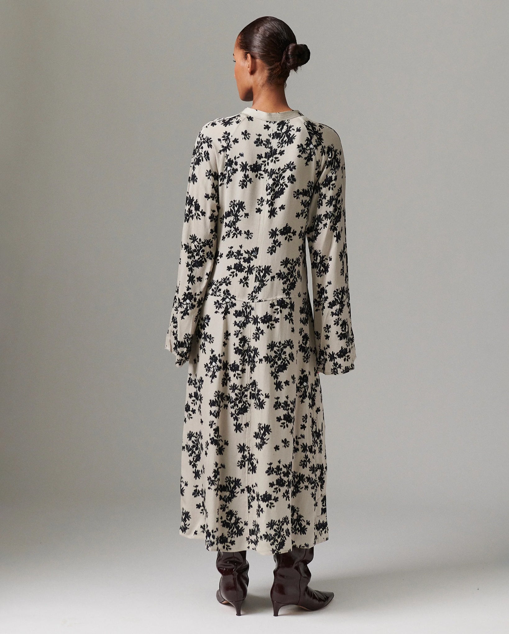 Walker Dress (Stretched Floral)
