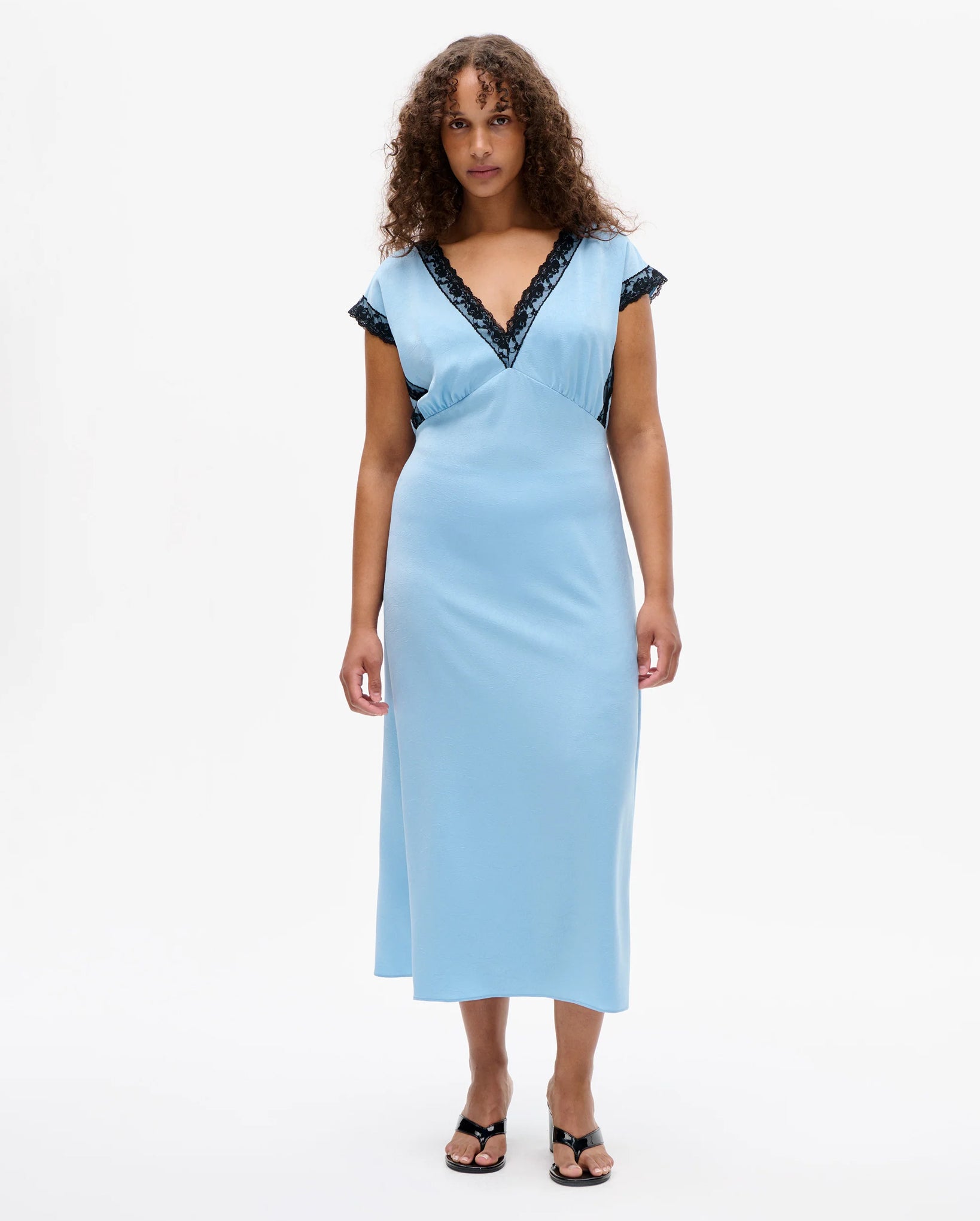 Andra Dress (Dusk Blue)