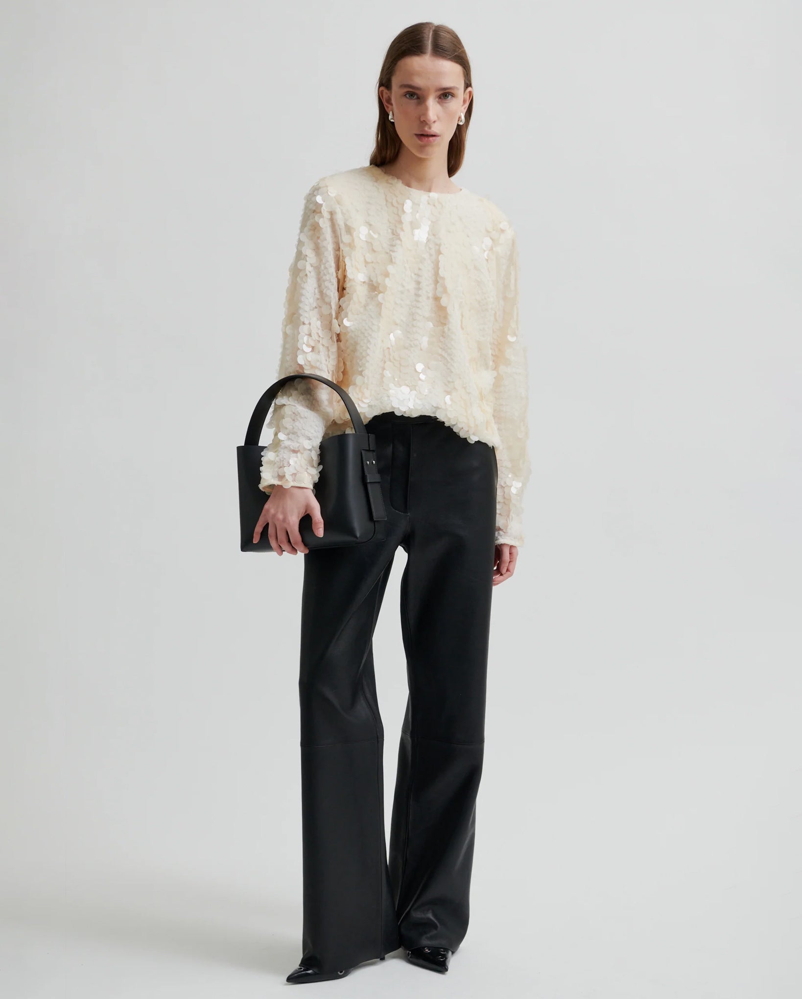 Glimmer Blouse (Jet Stream)