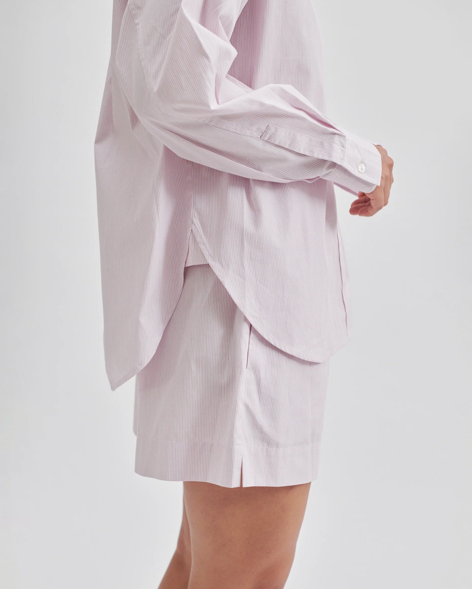 Yaya Cotton Shirt (Lavender)