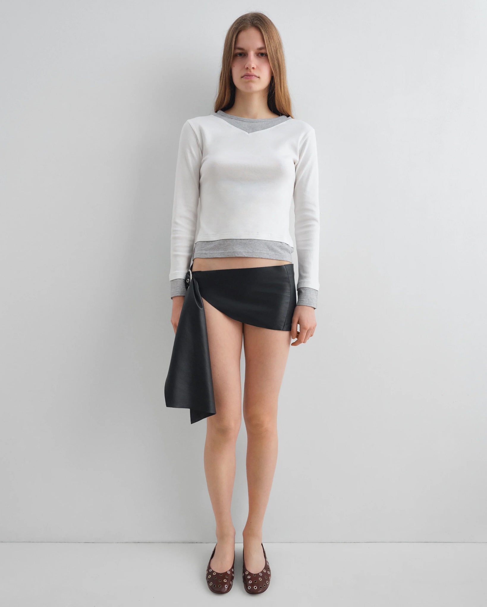 Sam T-Shirt (White/Grey)