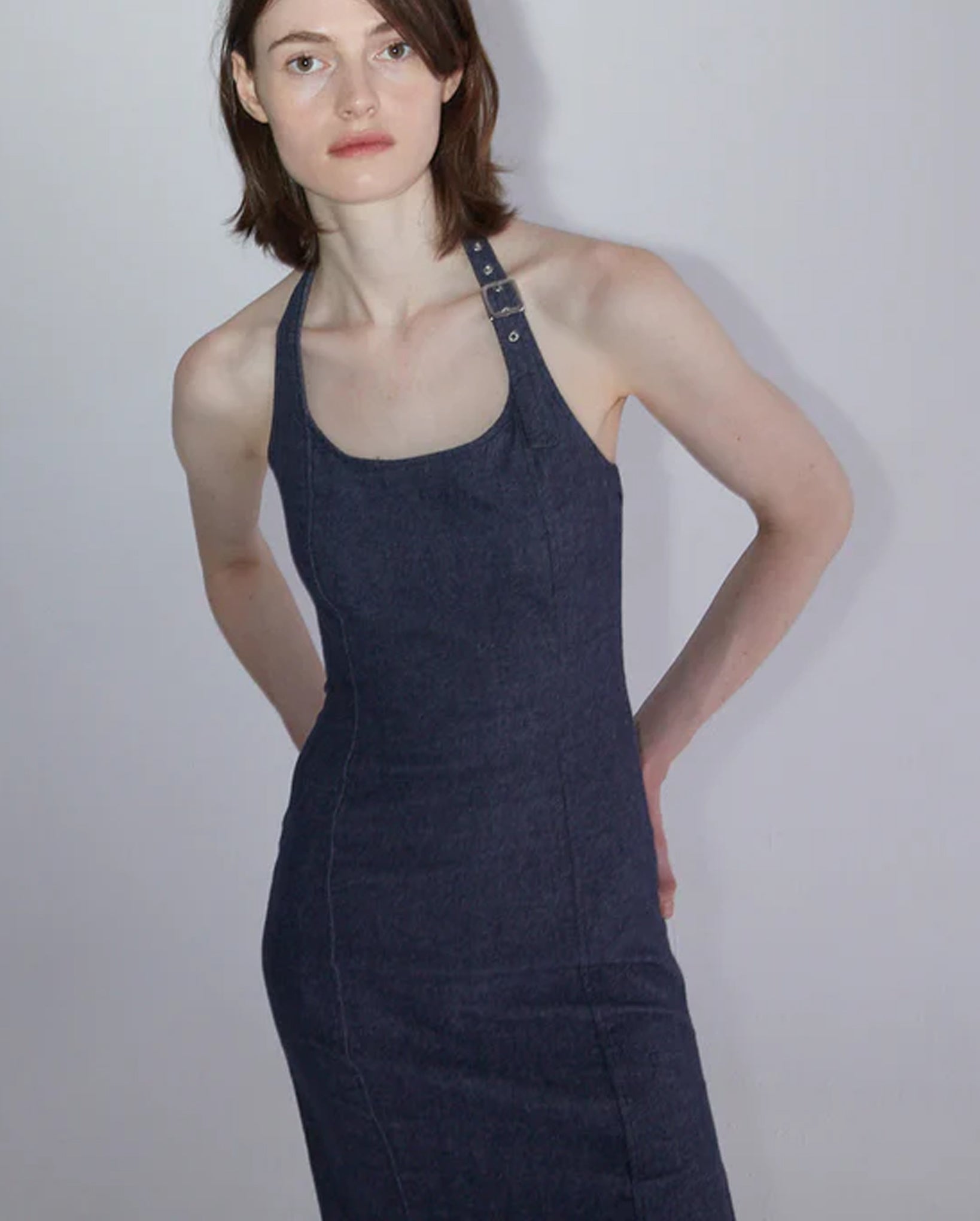 Elena Denim Dress