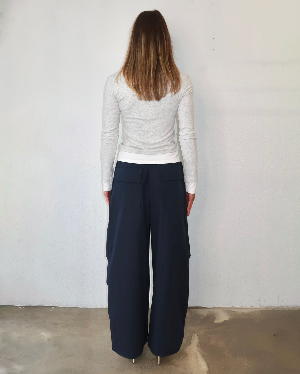 Anna Cargo Pants (Navy)