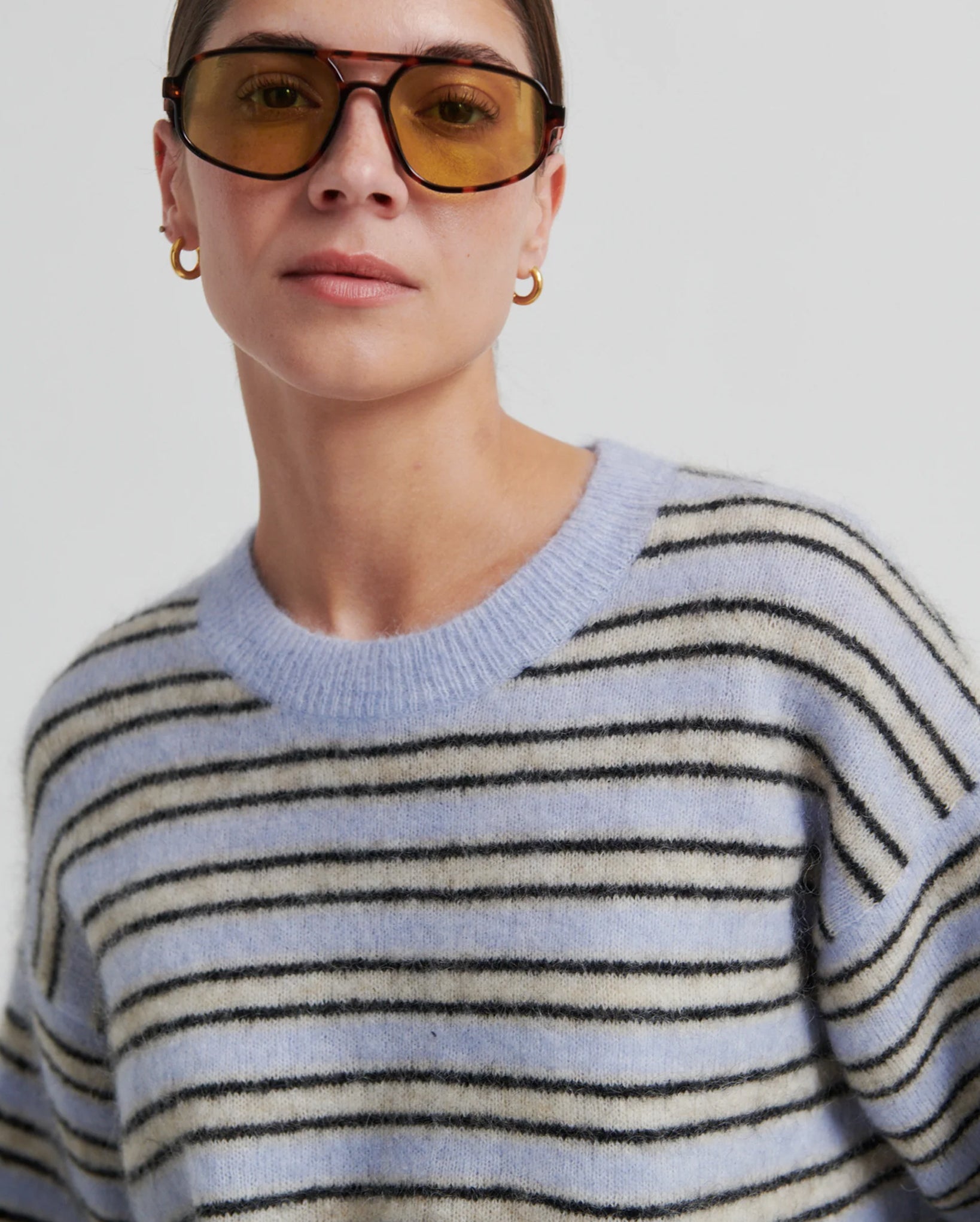 Stellar Knit O-Neck (Halogen Blue)