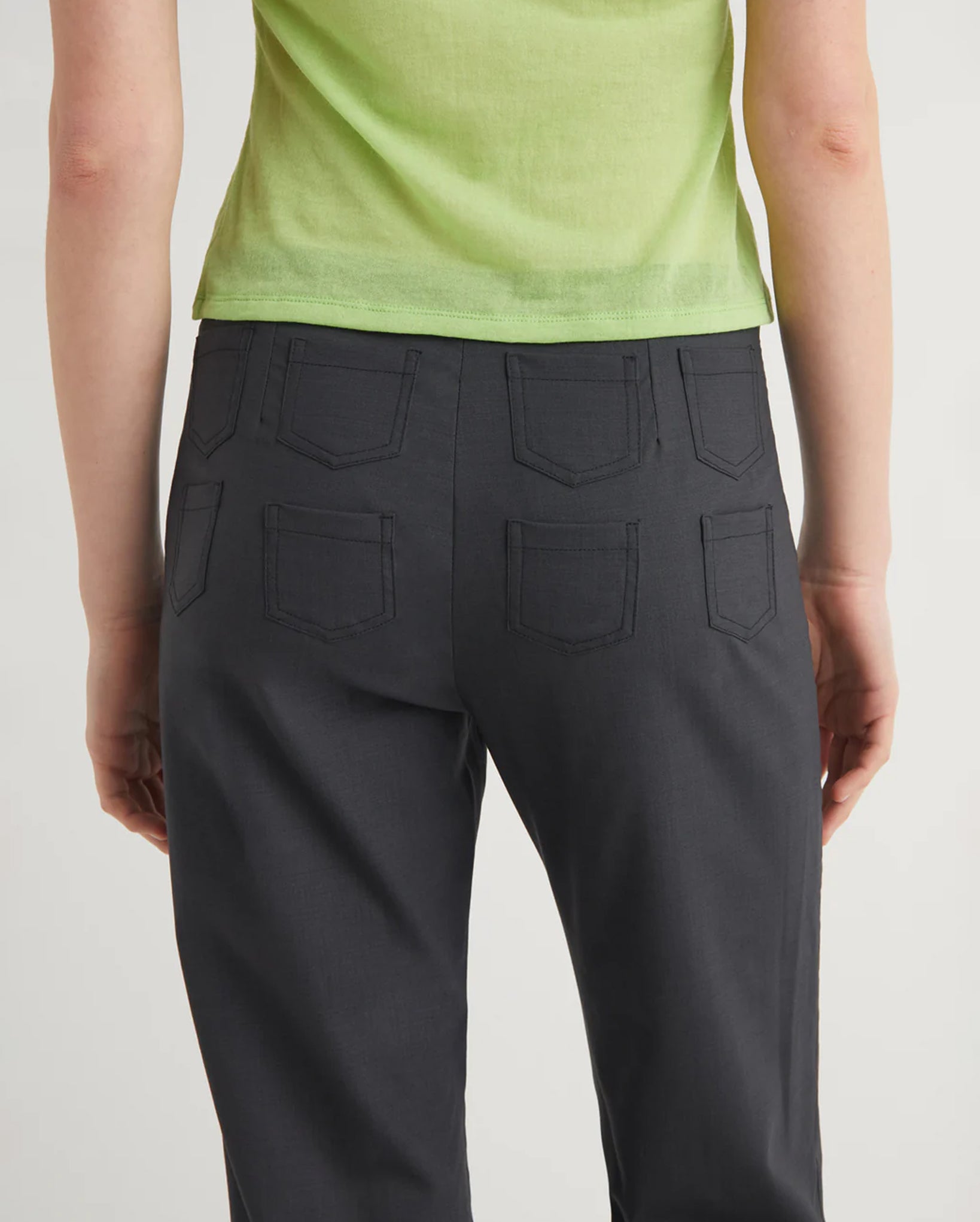 Plop Tailored Trousers (Grey)