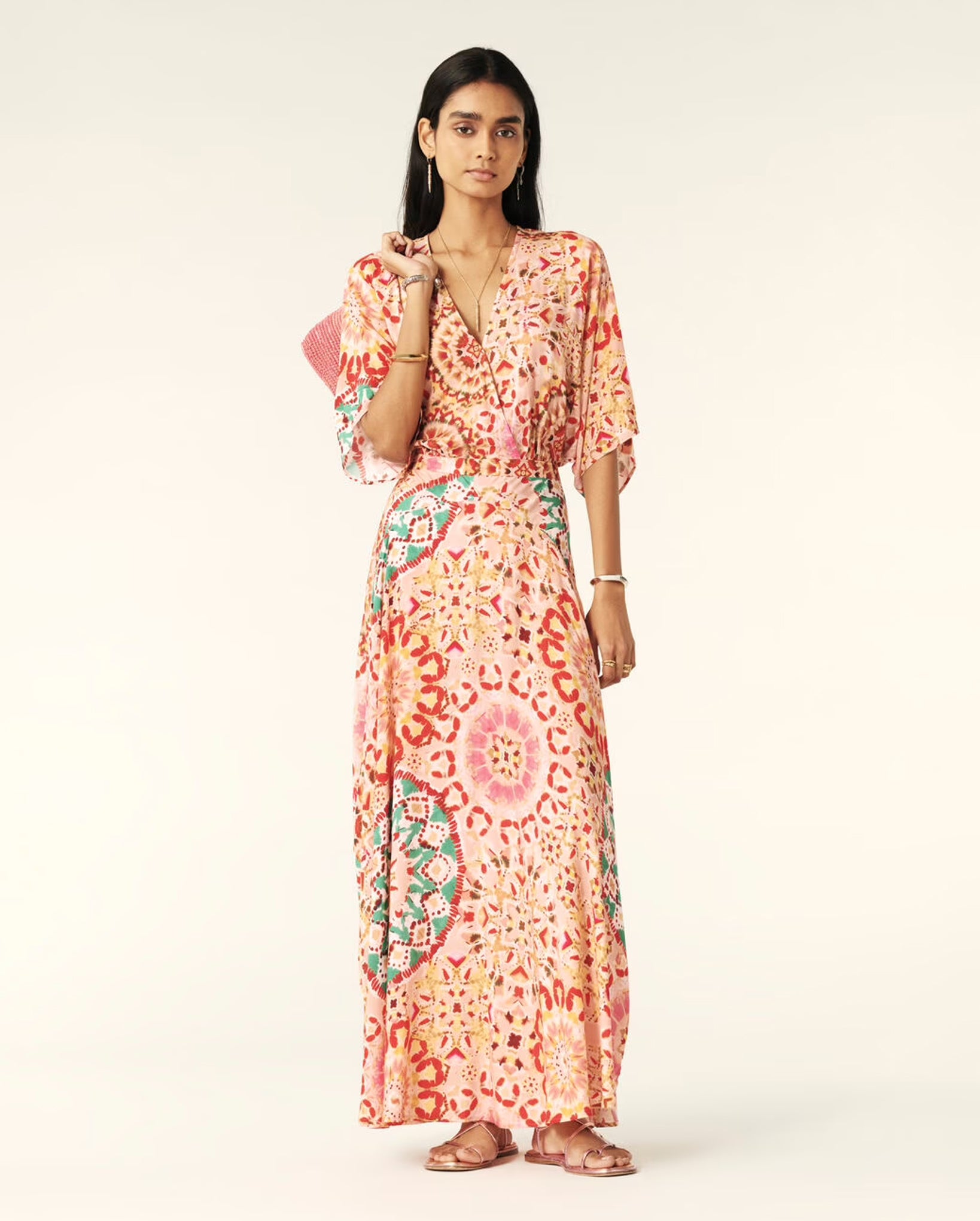 Licia Floaty Printed Dress