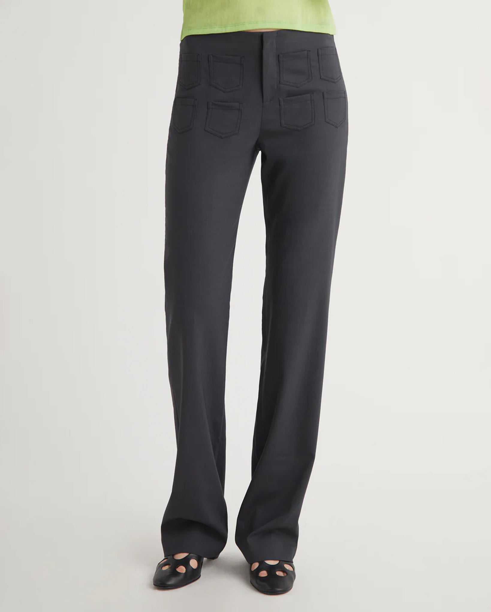 Plop Tailored Trousers (Grey)