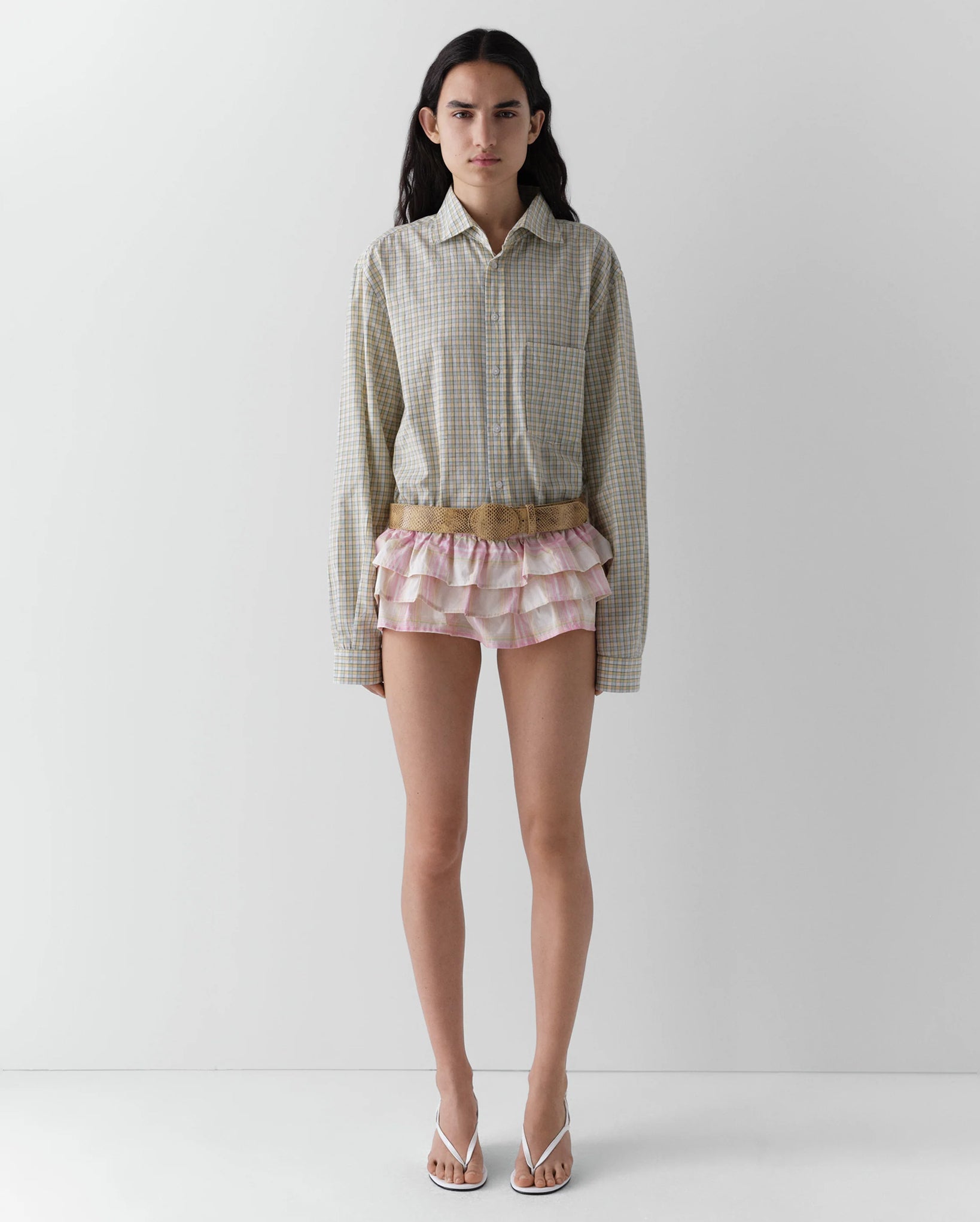 Ruben Shirt (Green/Beige)