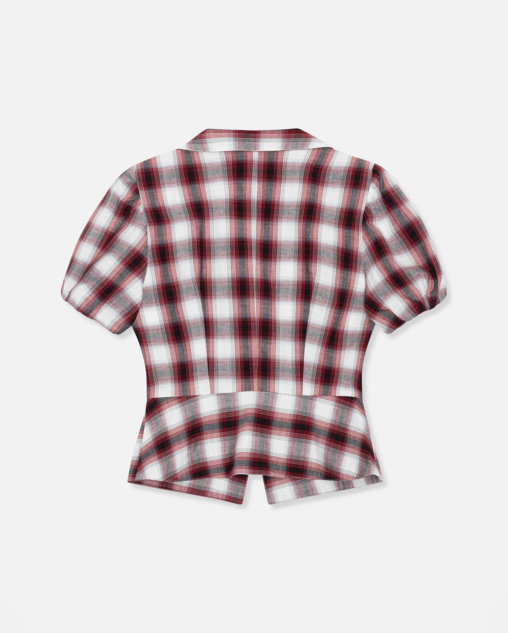 Macaia Blouse (Red Check)