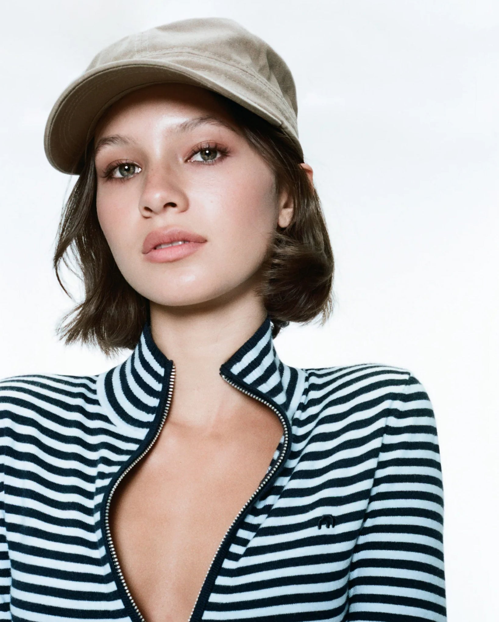 Vlad Zip Up (Blue Stripe)