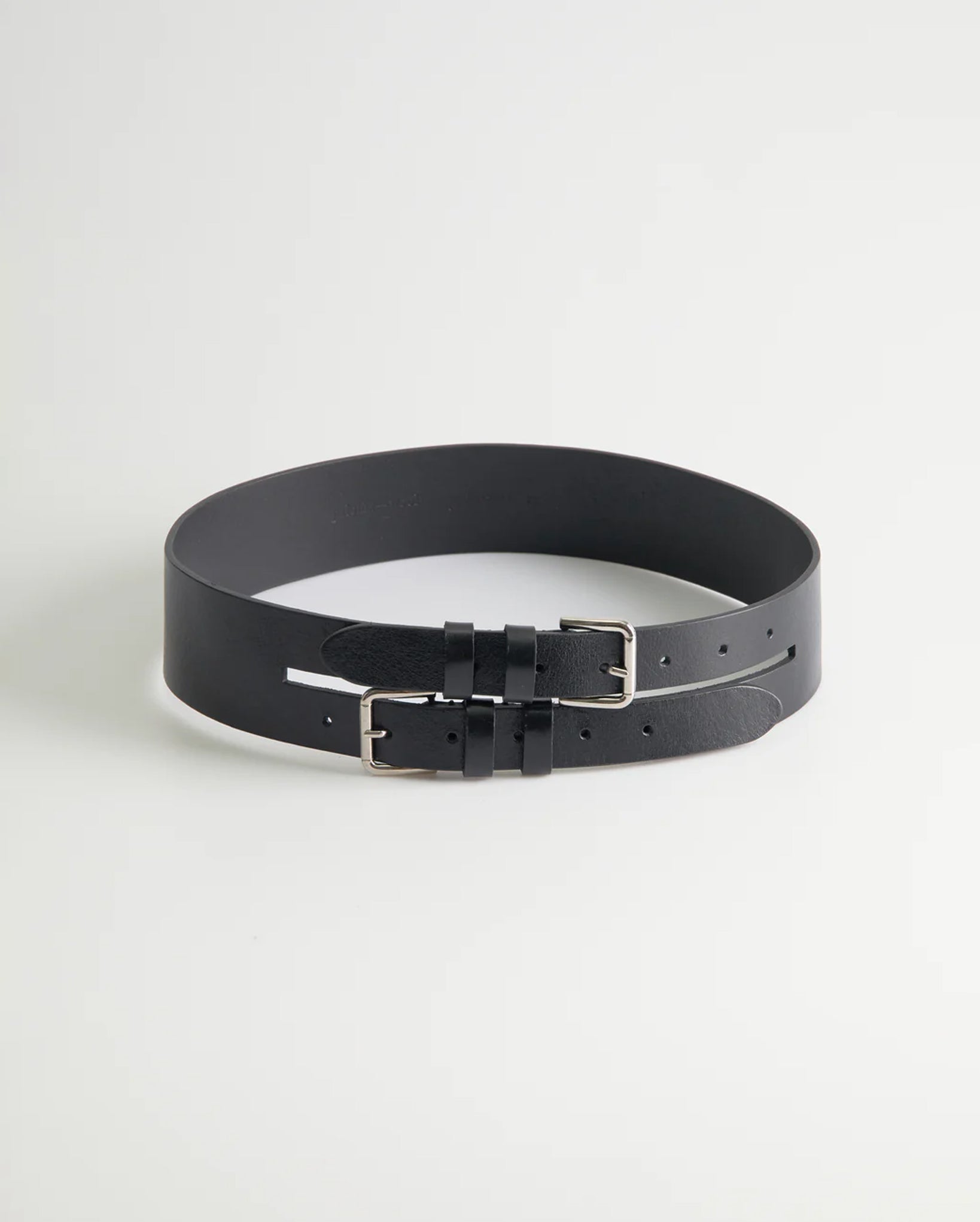 Penelope II Leather Belt (Black)