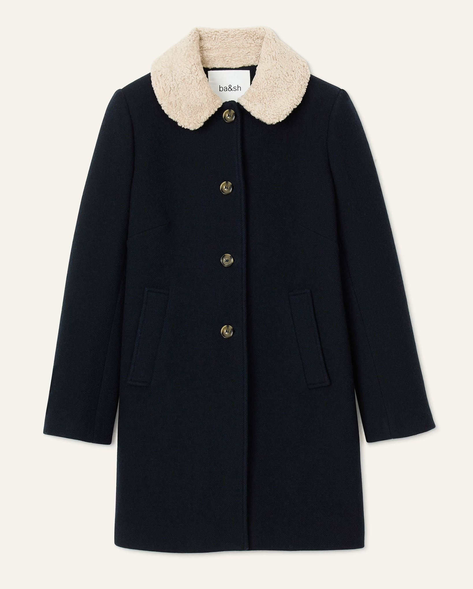 Tolling Three-Quarter Length Coat (Bleunuit)