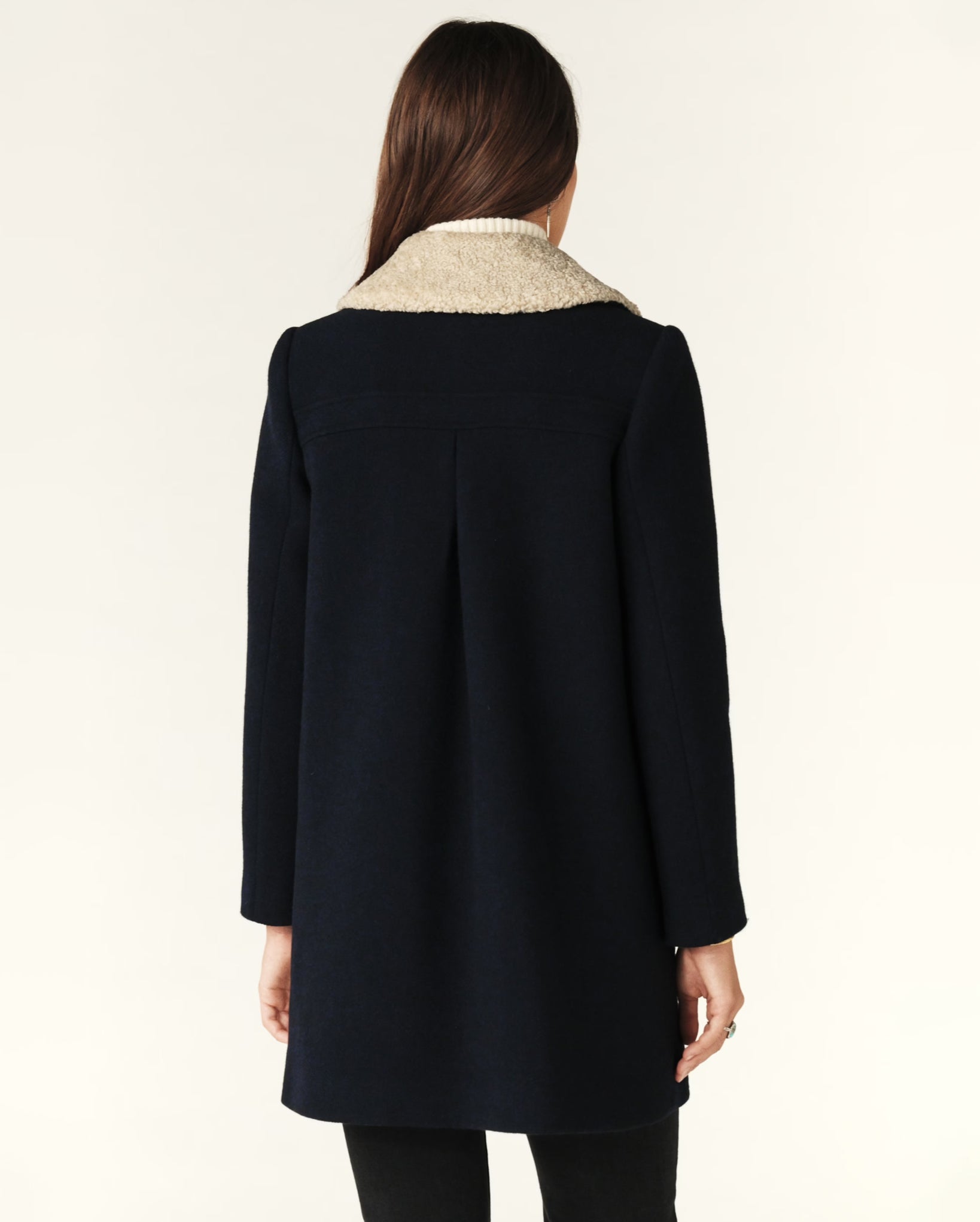 Tolling Three-Quarter Length Coat (Bleunuit)