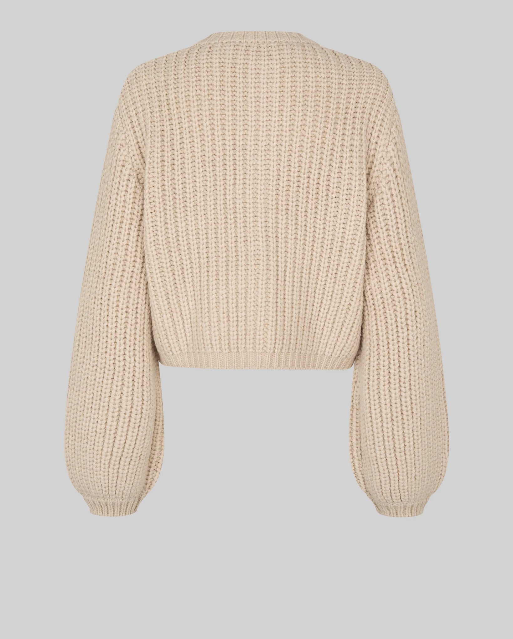 Ulrikke Knit Cardigan (Soft Beige)