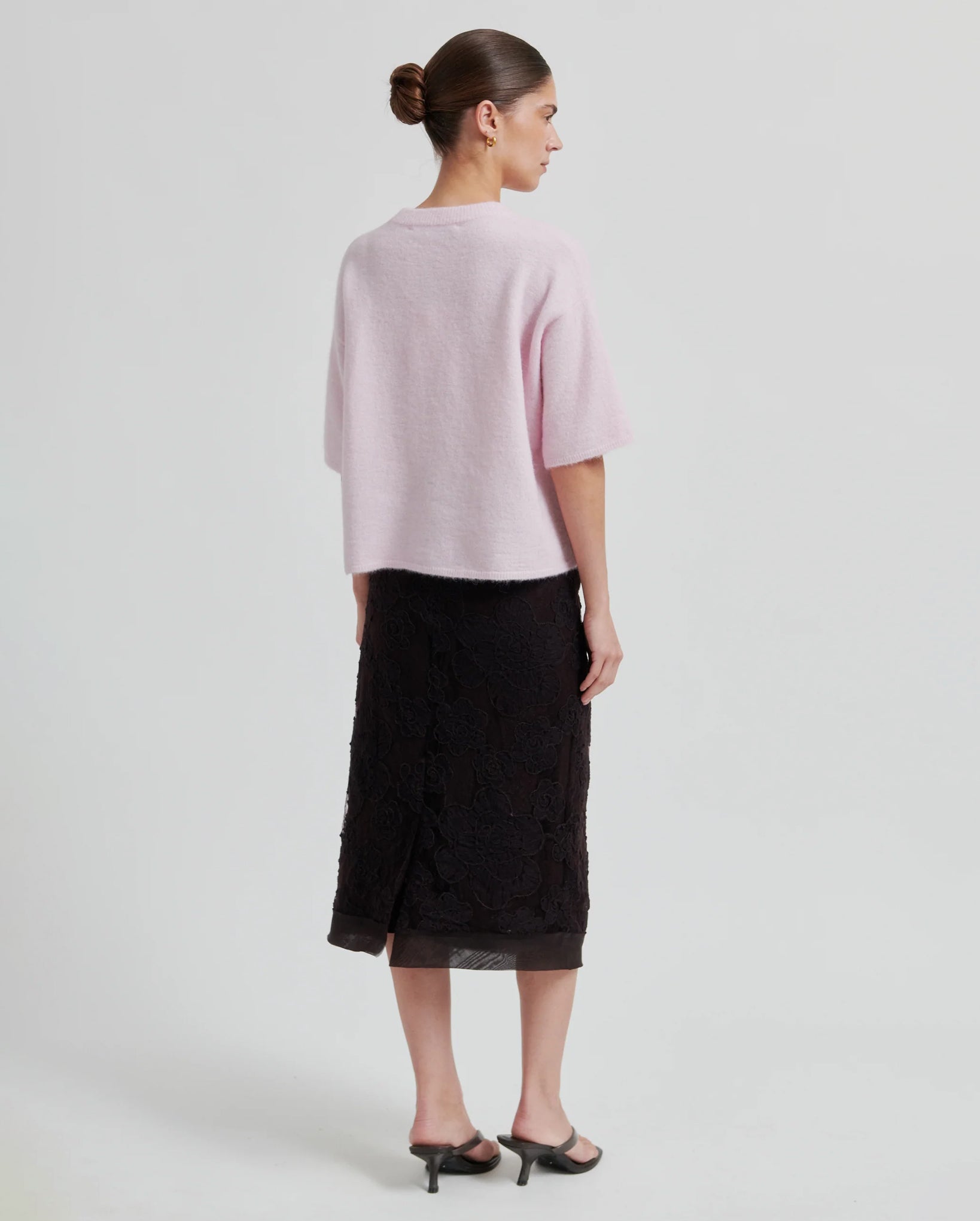 Gabby Knit O-Neck (Pale Lilac)