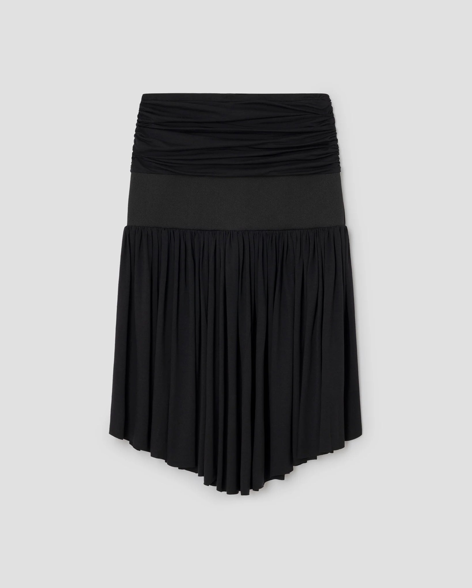 Carine Midi Skirt (Black)