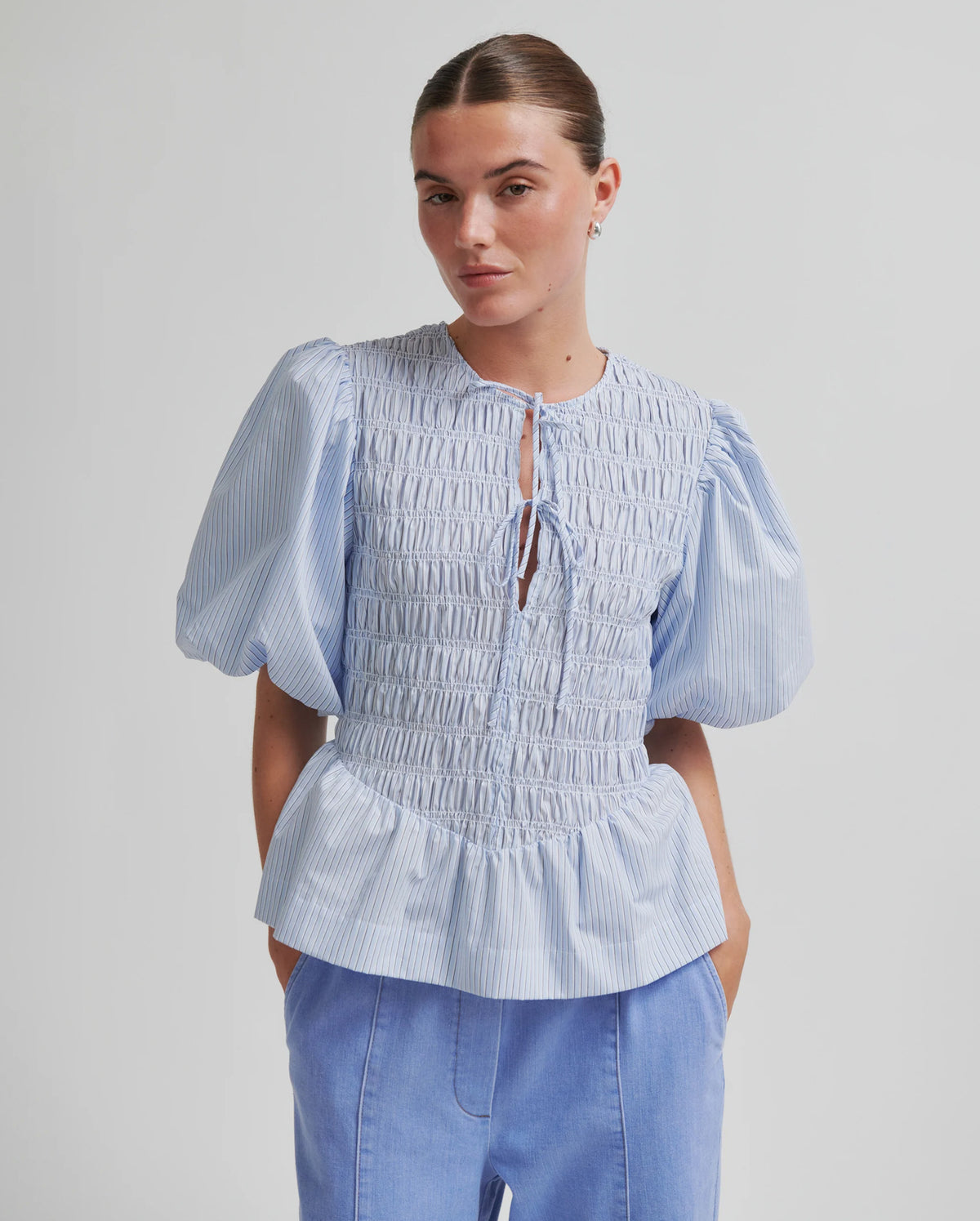 Ballia Blouse (Cashmere Blue)