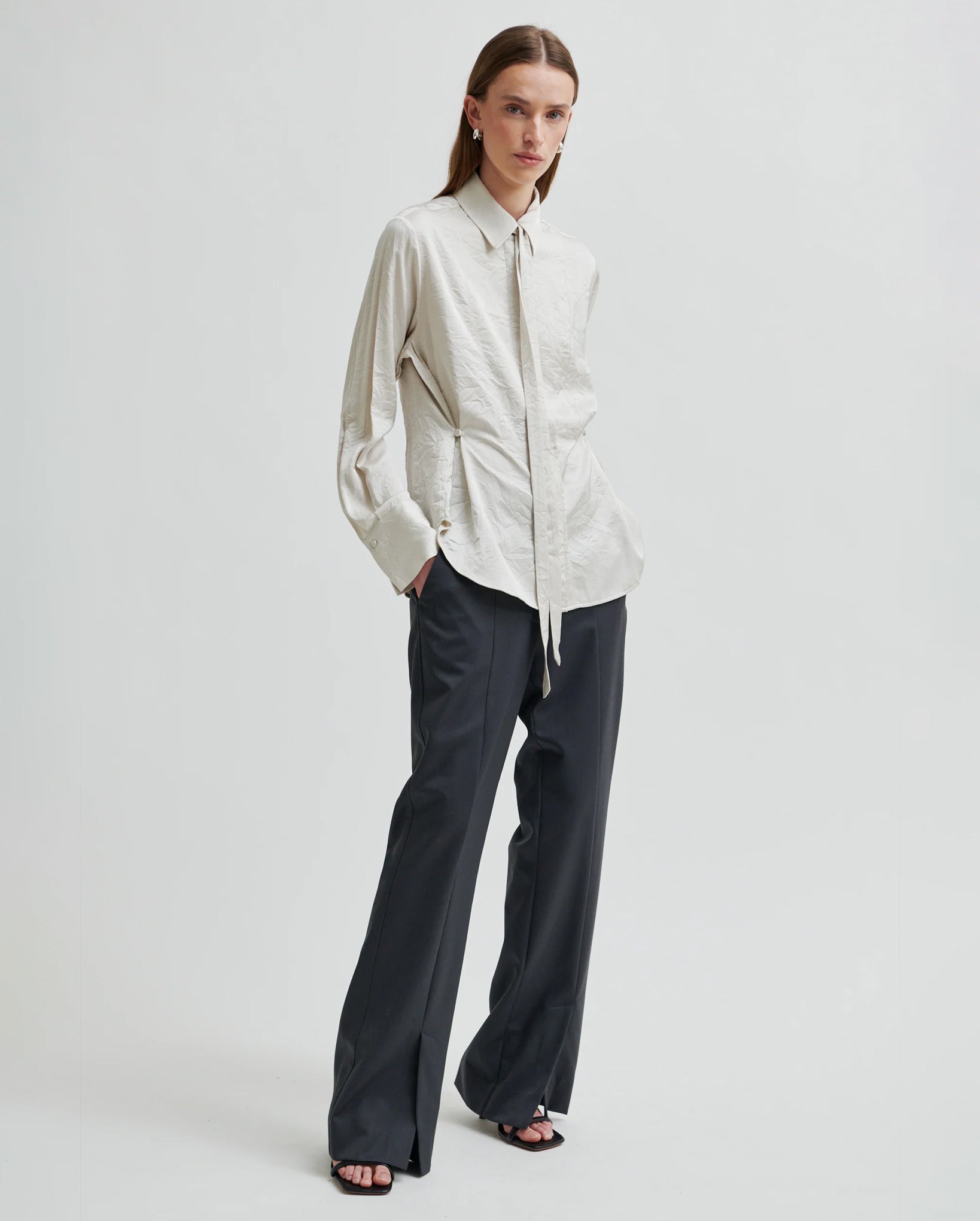 Elia Yoke Shirt (Jet Stream)