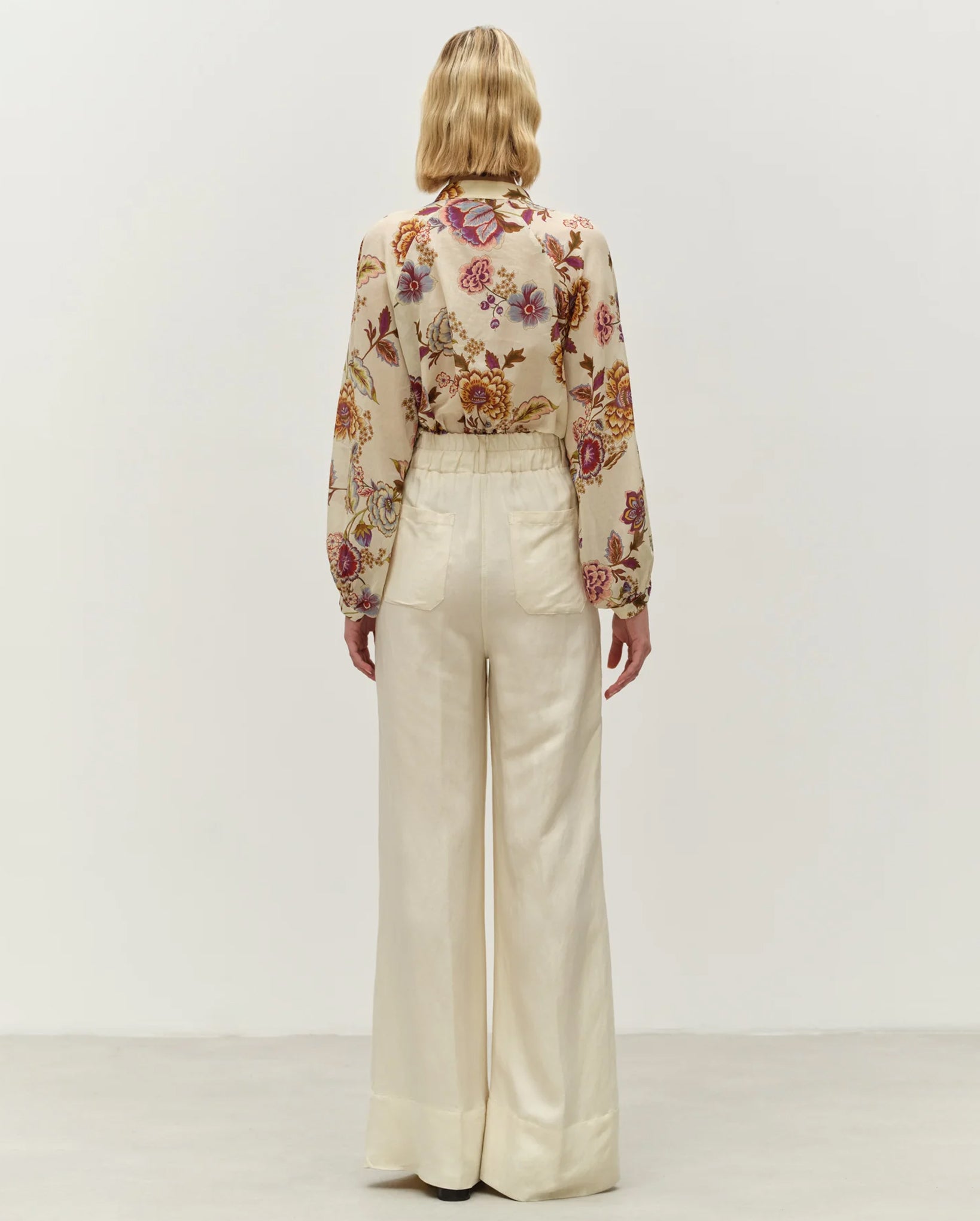 Dialogue Blouse (Flowers)