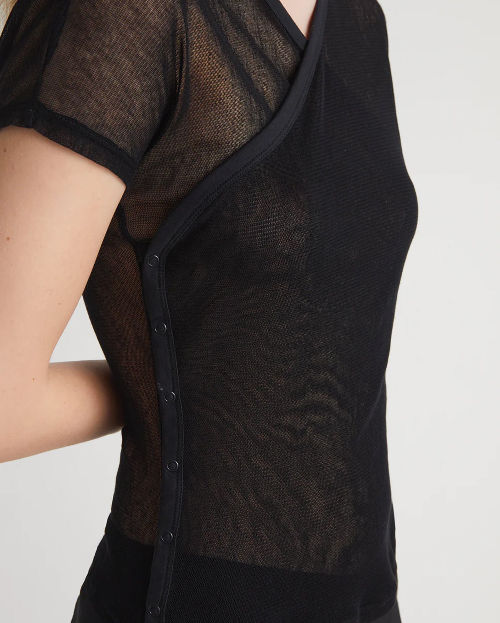 Olimpia Mesh Top (Black)