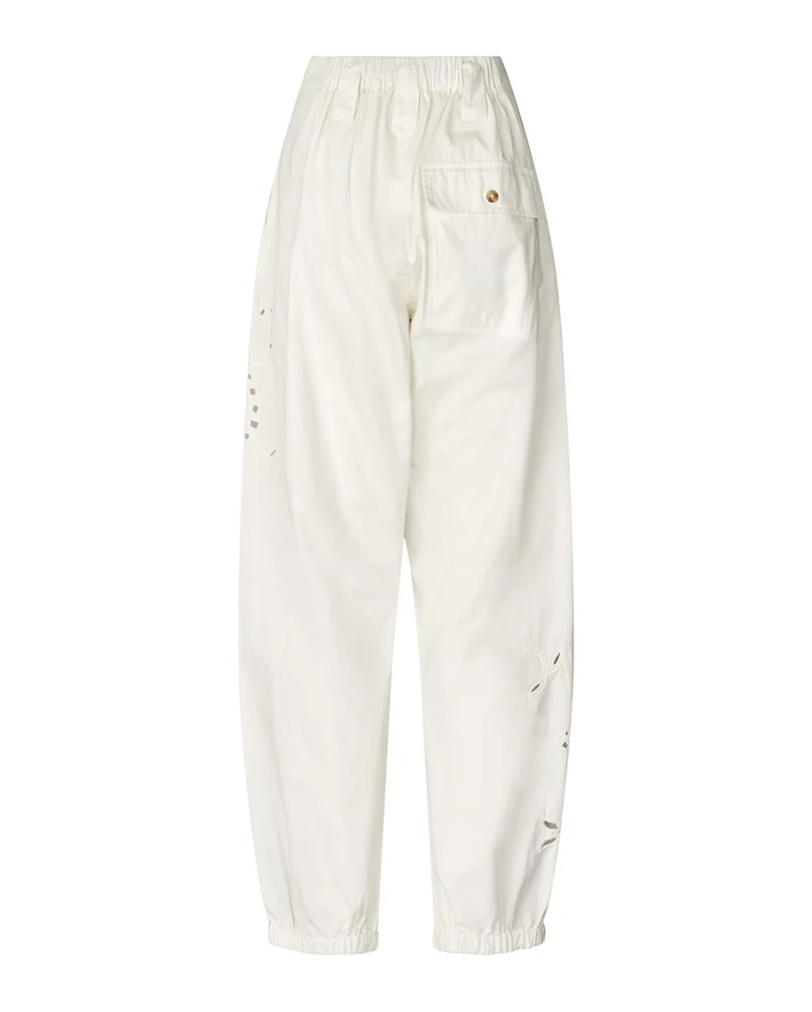 Iman Lotus Lace Pants (Off-White)