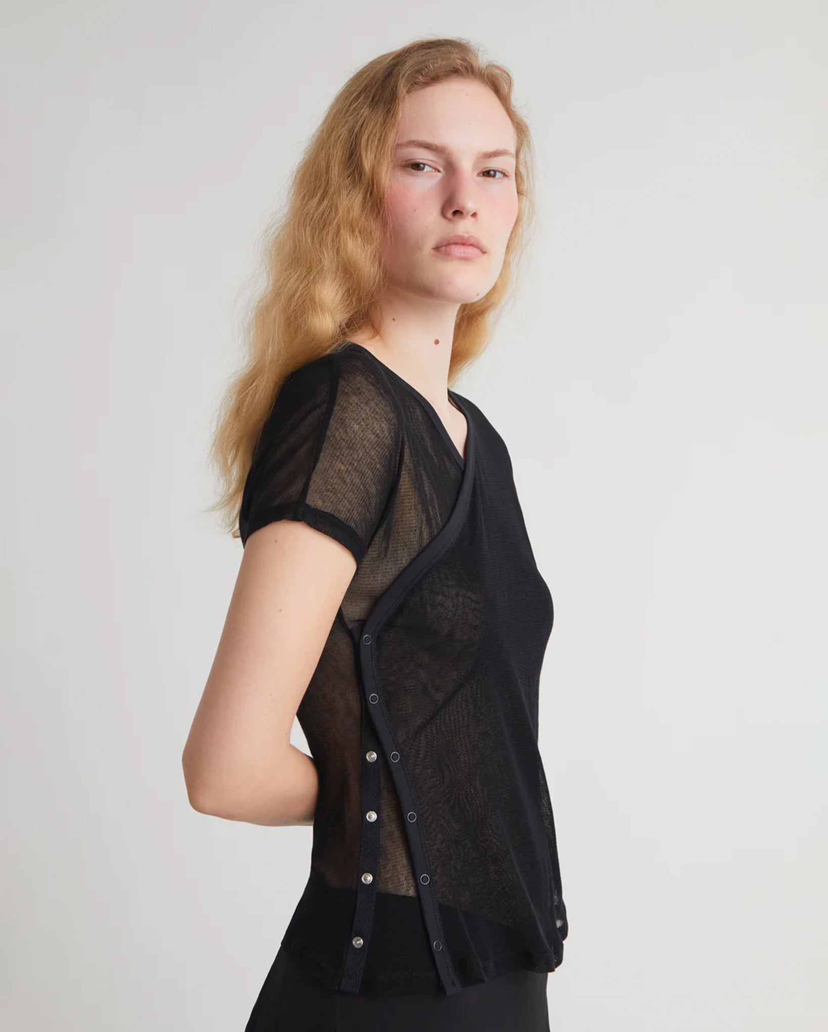 Olimpia Mesh Top (Black)