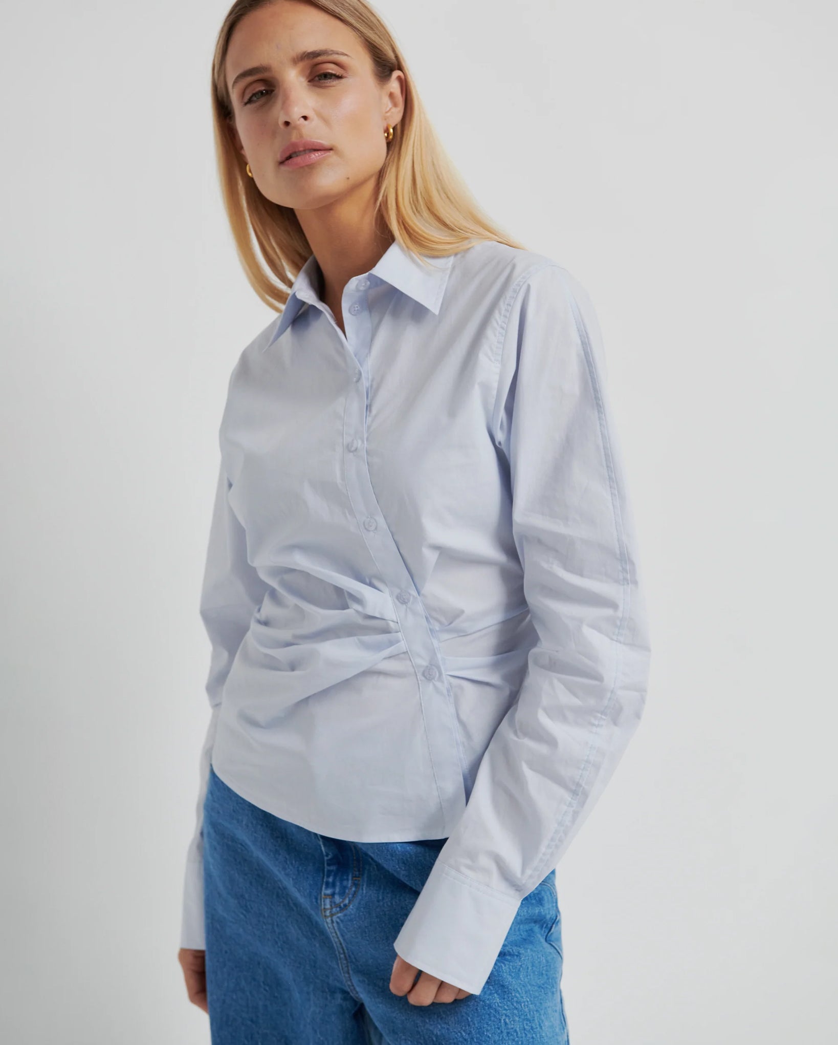 Hill Shirt (Halogen Blue)