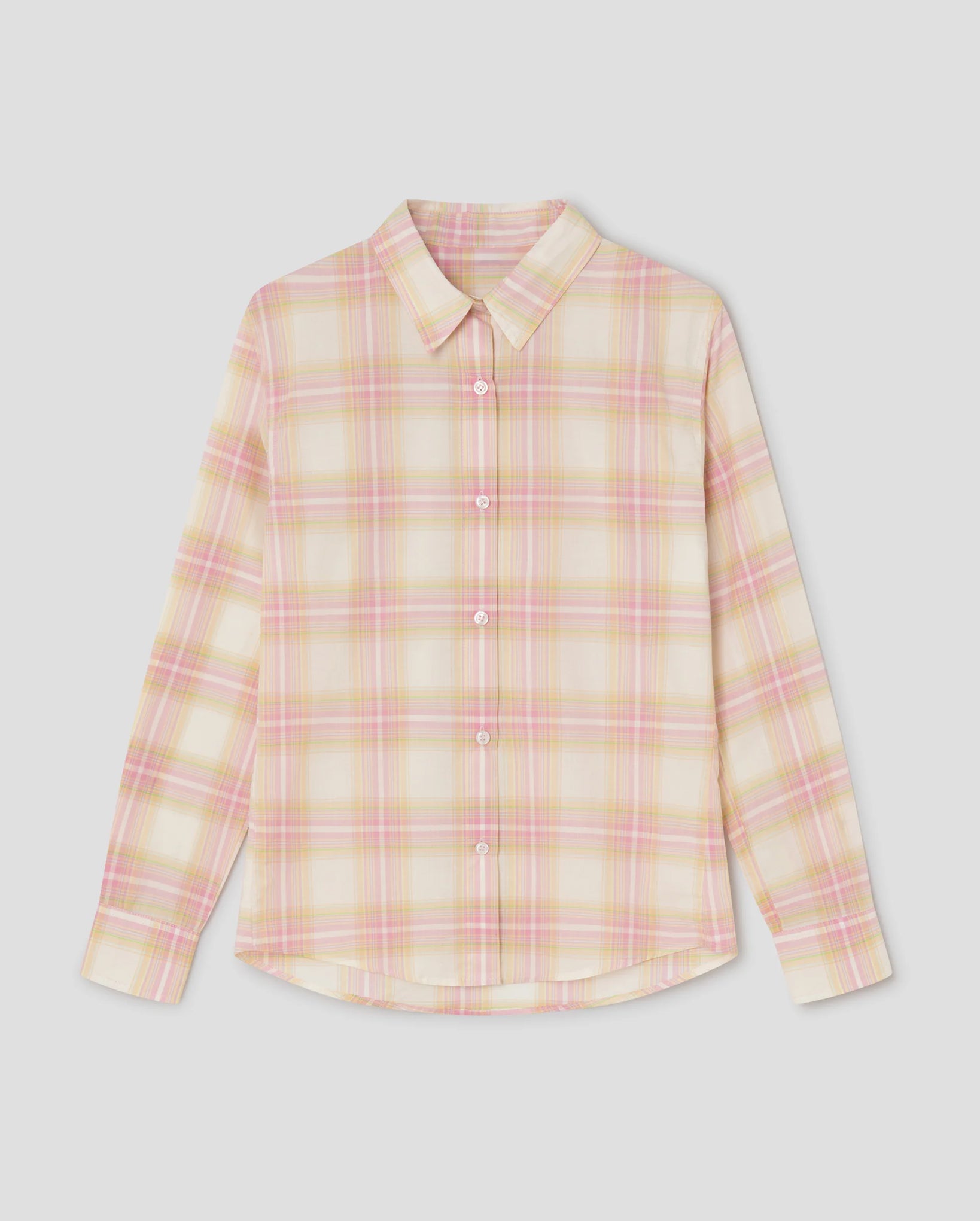 Laura Shirt (Pink/Beige)