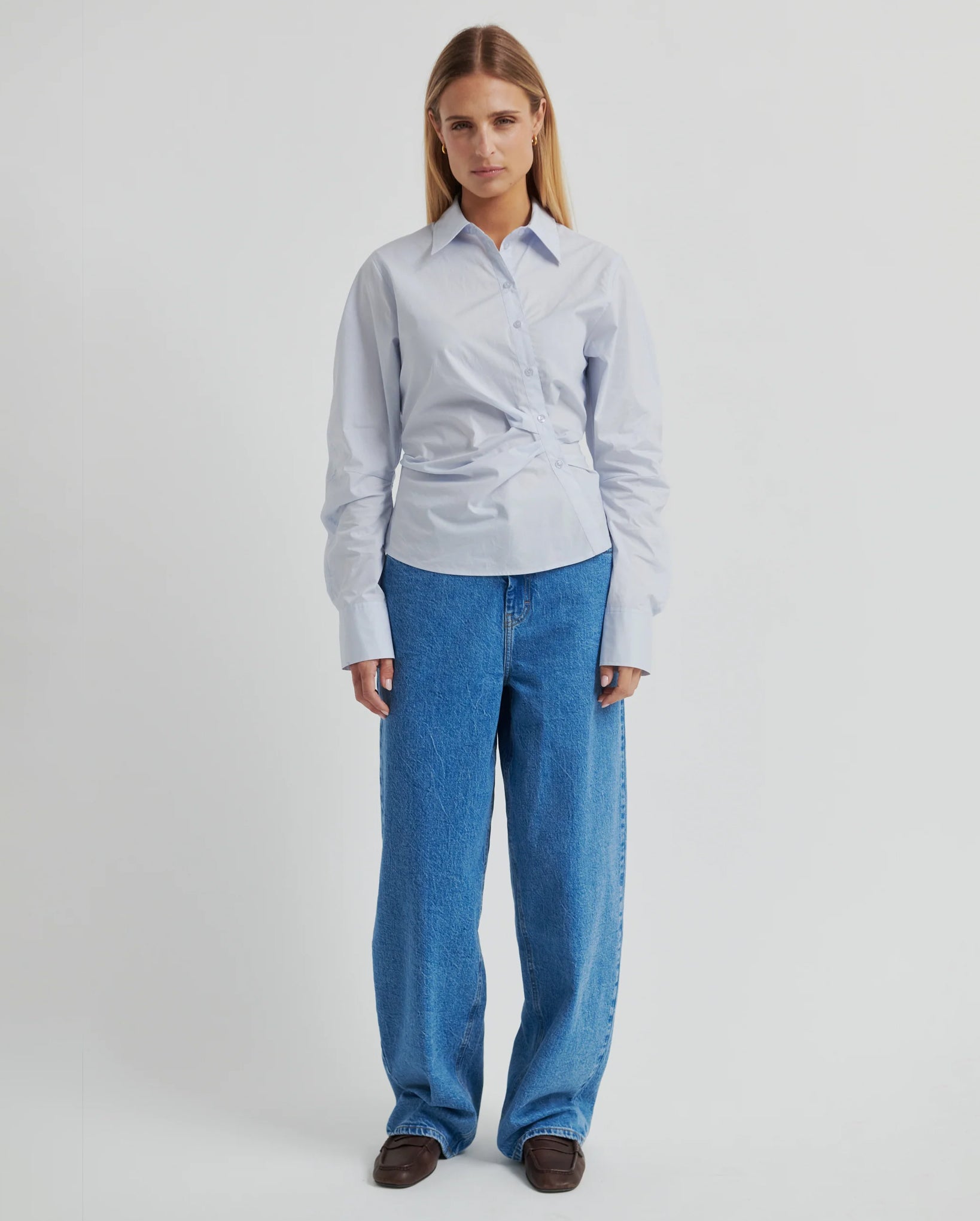 Hill Shirt (Halogen Blue)