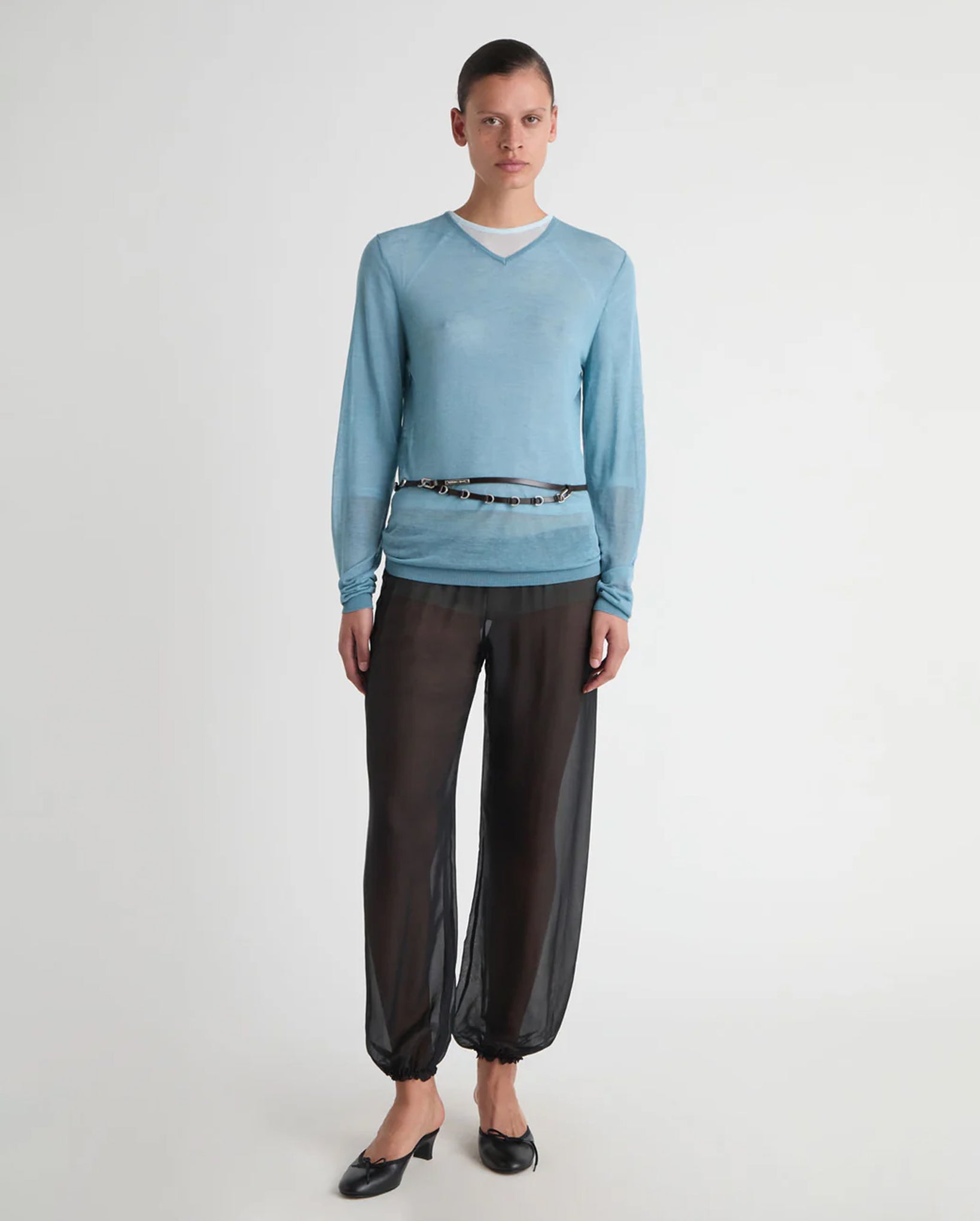 Nora Extra Slim Belt (Brown)