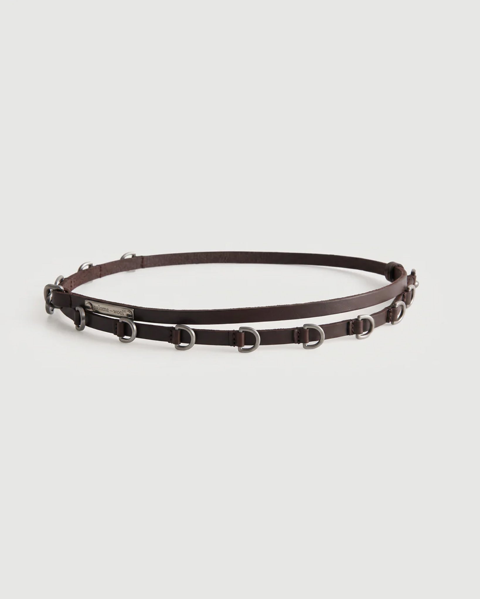 Nora Extra Slim Belt (Brown)