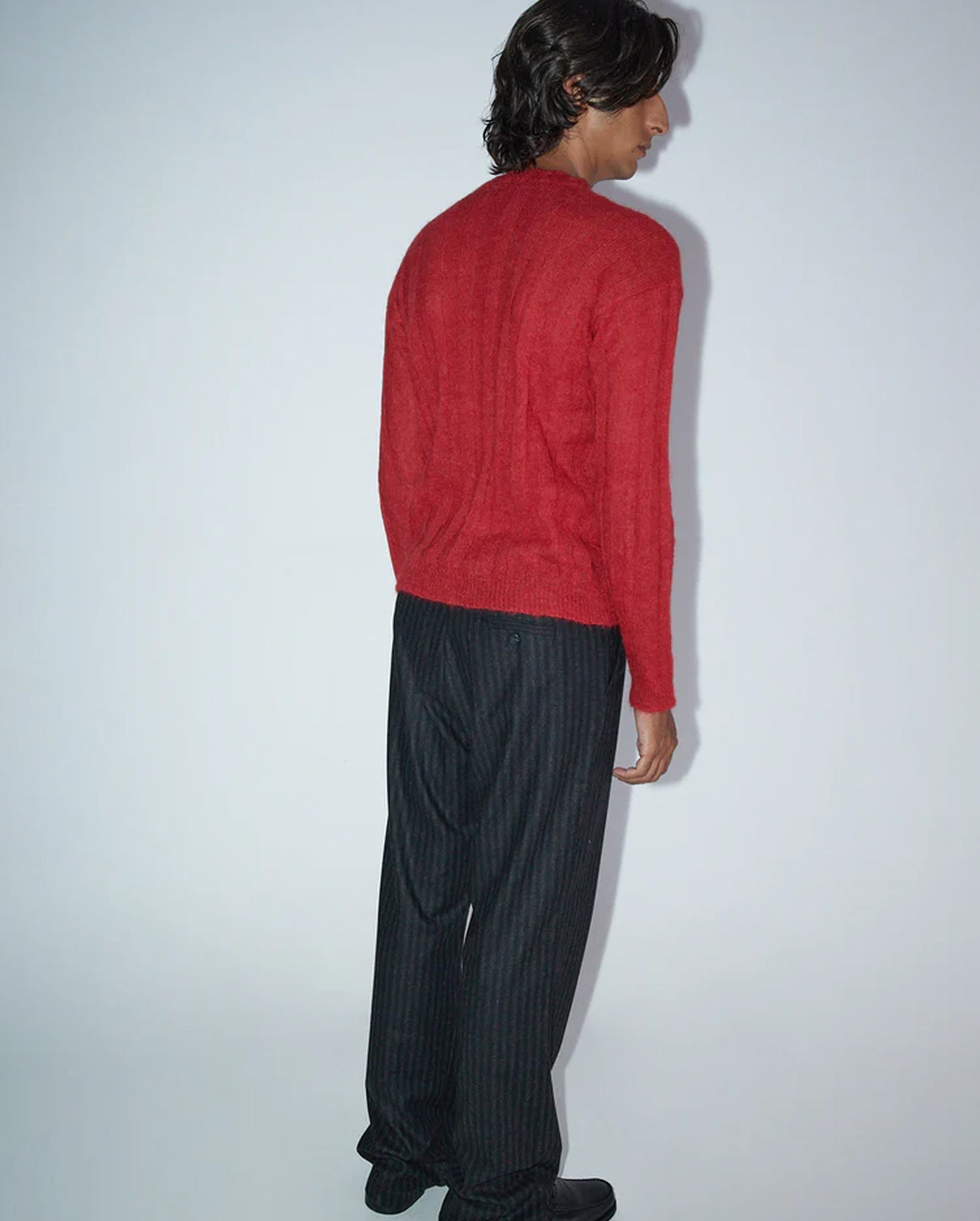 Campi Fitted Ribbed Sweater