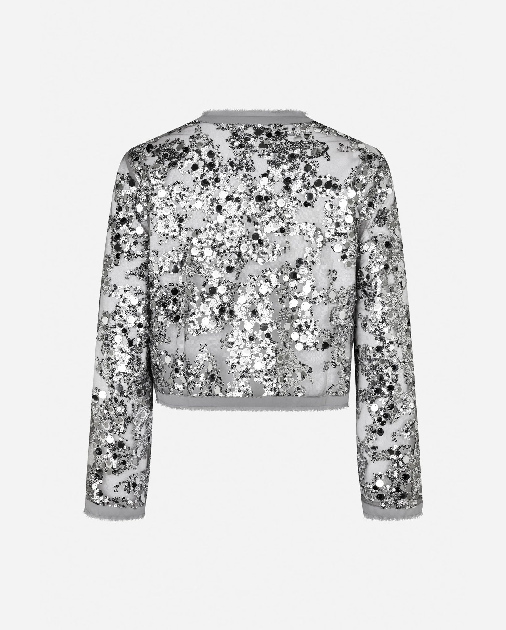 Bethina Jacket (Grey Sequins)