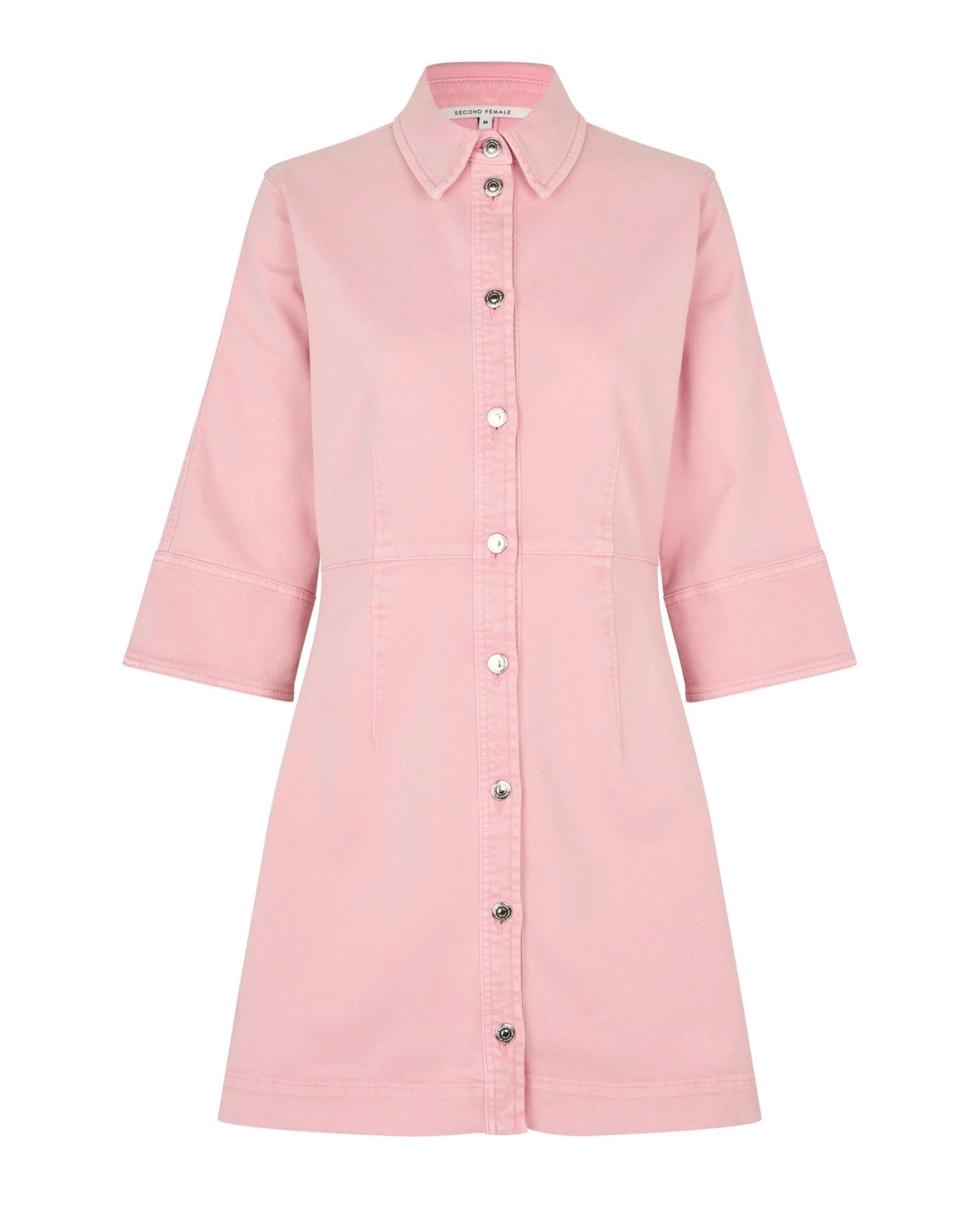 Isella Denim Dress (Pale Lilac)