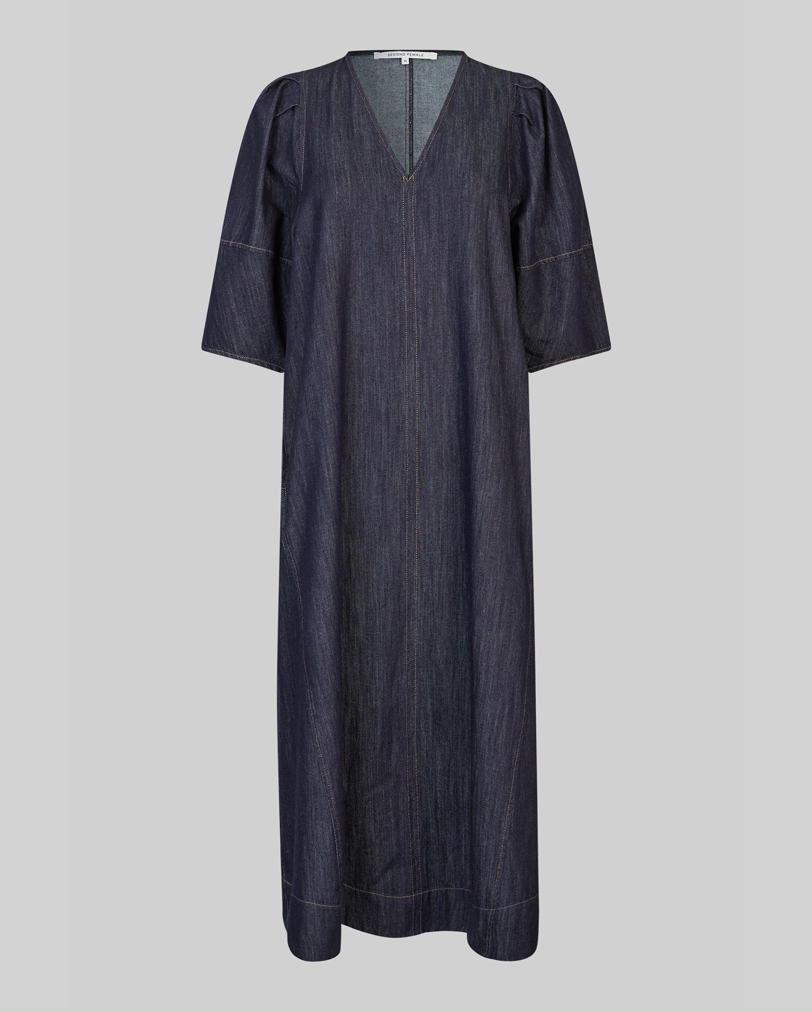 Dera Denim Dress (Dark Blue Denim)