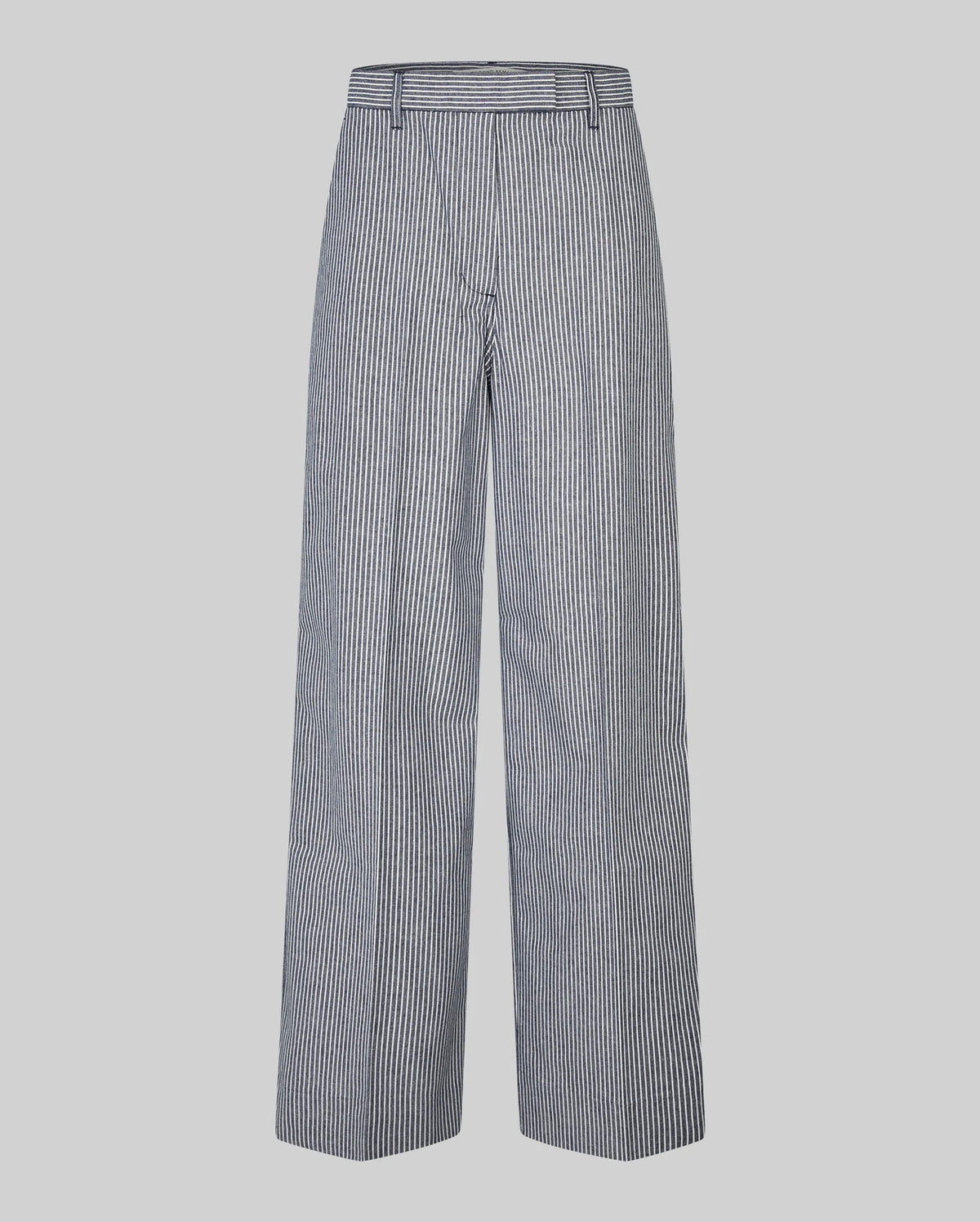 Antibes Trousers (Dark Blue Stripe)