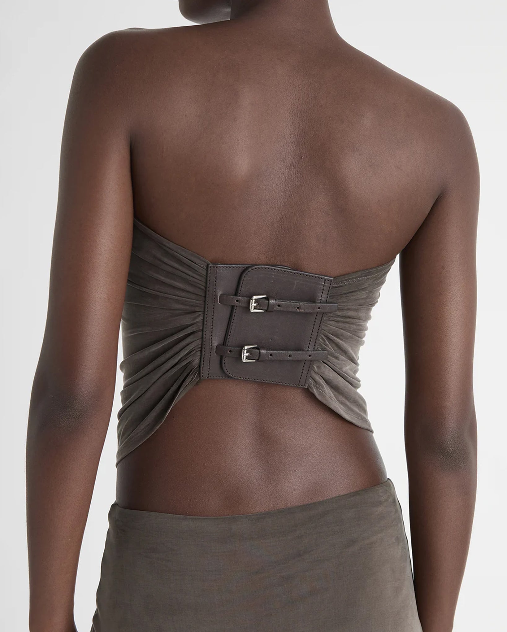 Adriana II Sash-Style Belt (Brown)