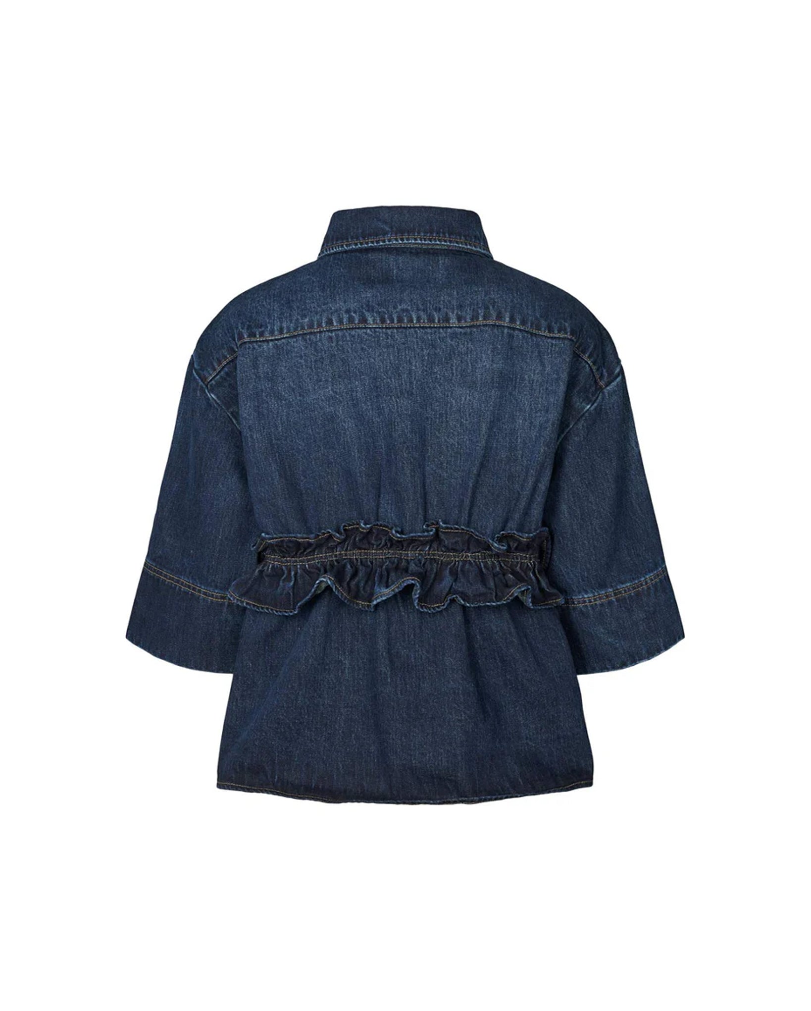 Paige Denim Shirt Jacket (Dark Washed Indigo)