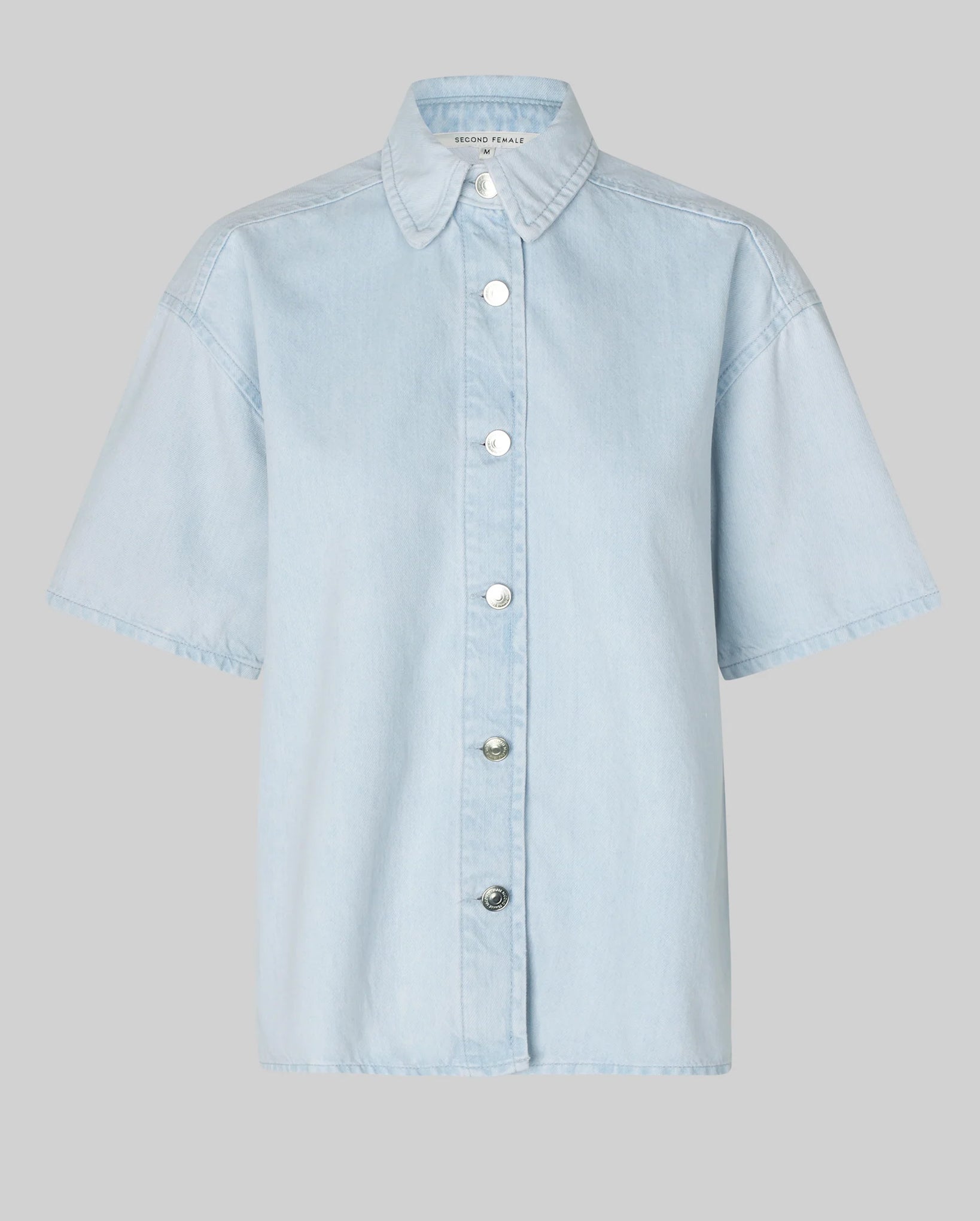 Fira Denim Shirt (Light Blue Denim)