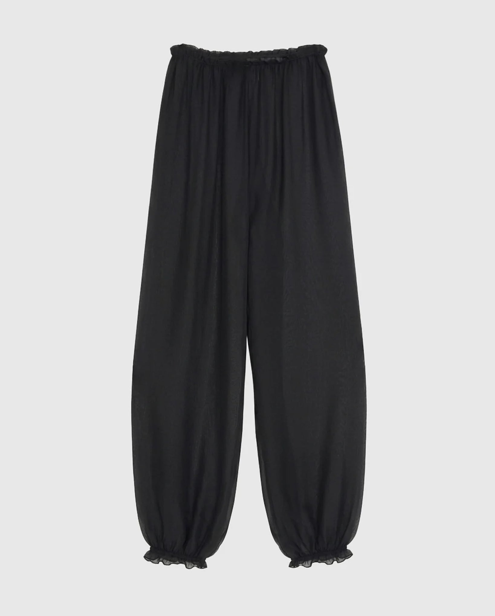 Weza Silk Pants (Black)
