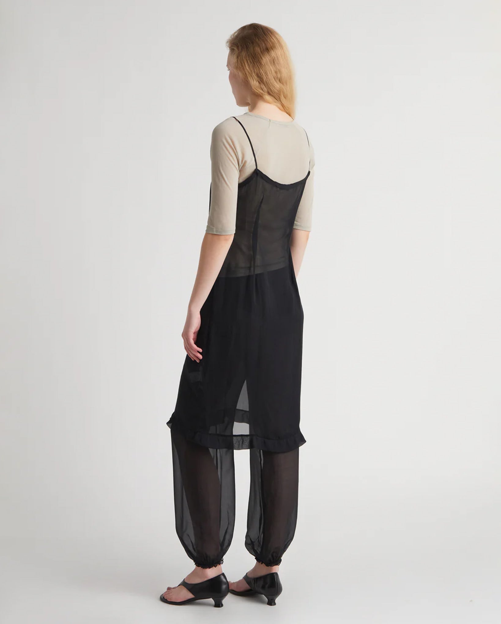 Weza Silk Pants (Black)