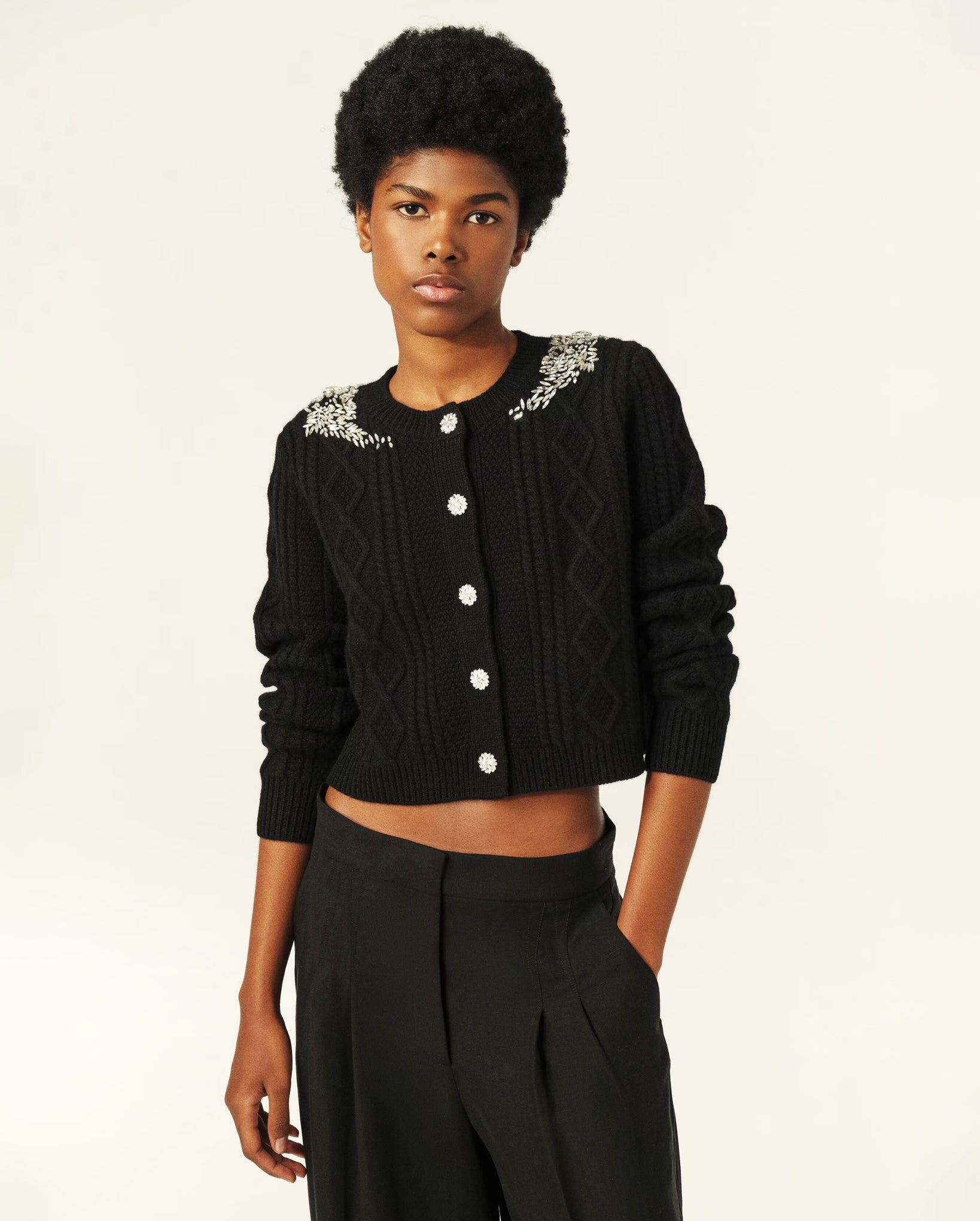 Oillo Long-Sleeved Jumper (Black)