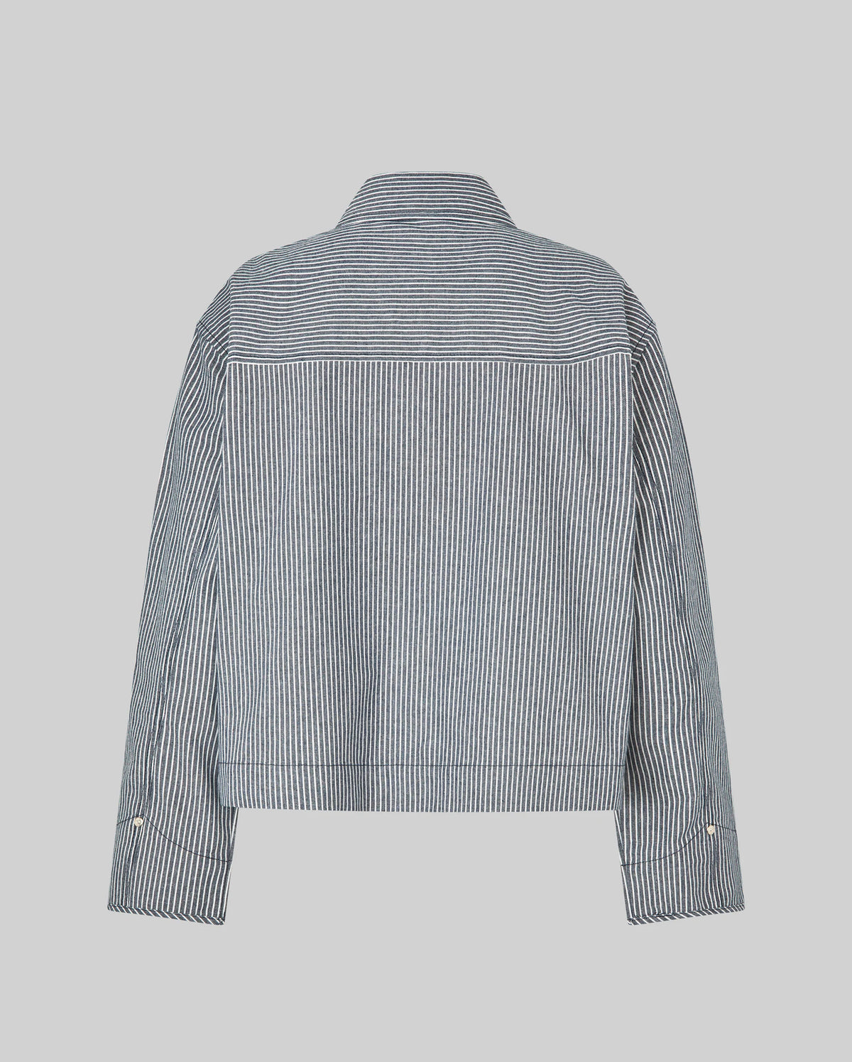 Antibes Overshirt (Dark Blue Stripe)