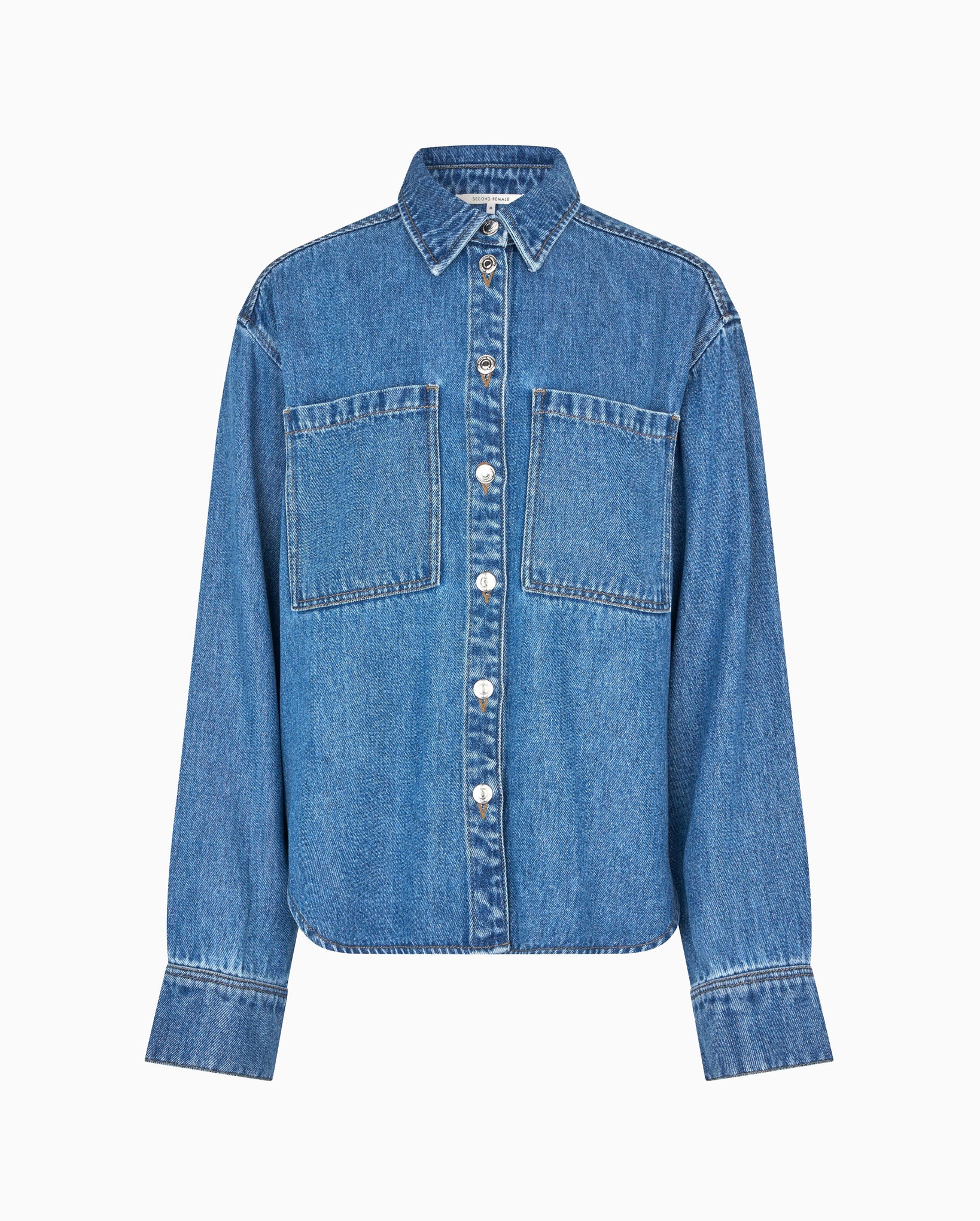 Irvina Denim Shirt (Blue Denim)