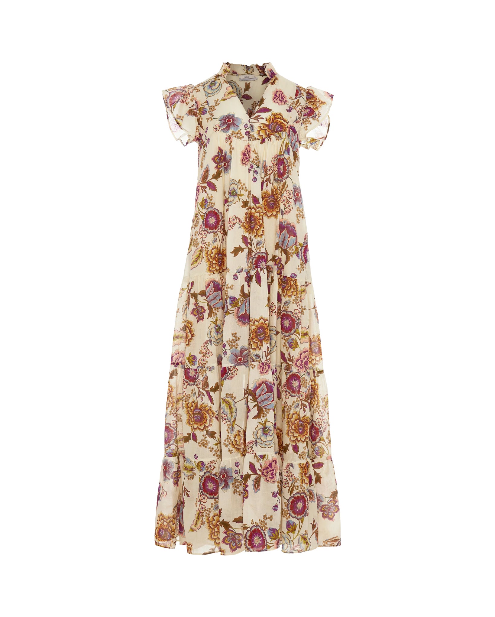 Character Long Dress (Flowers)