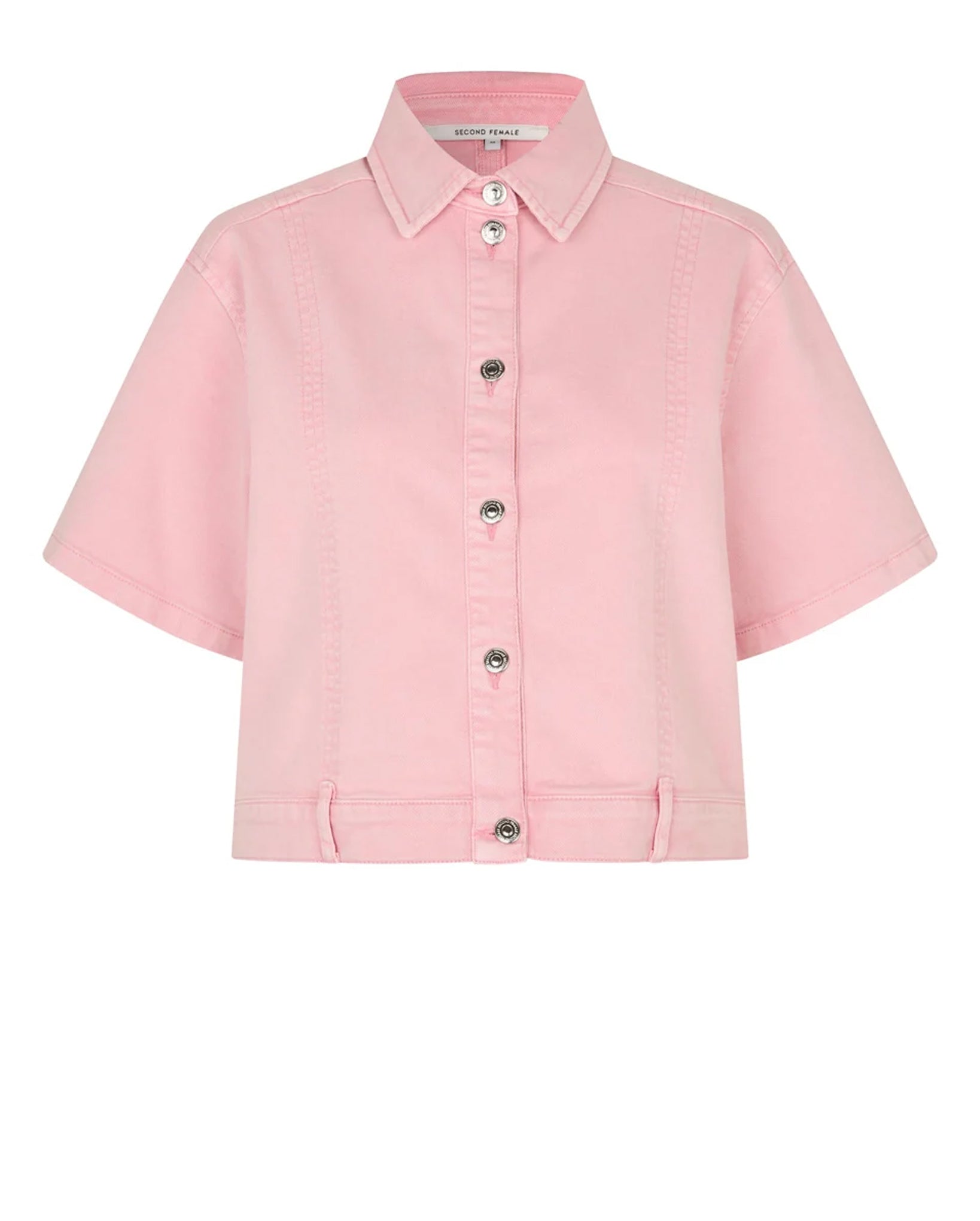 Isella Denim Shirt (Pale Lilac)