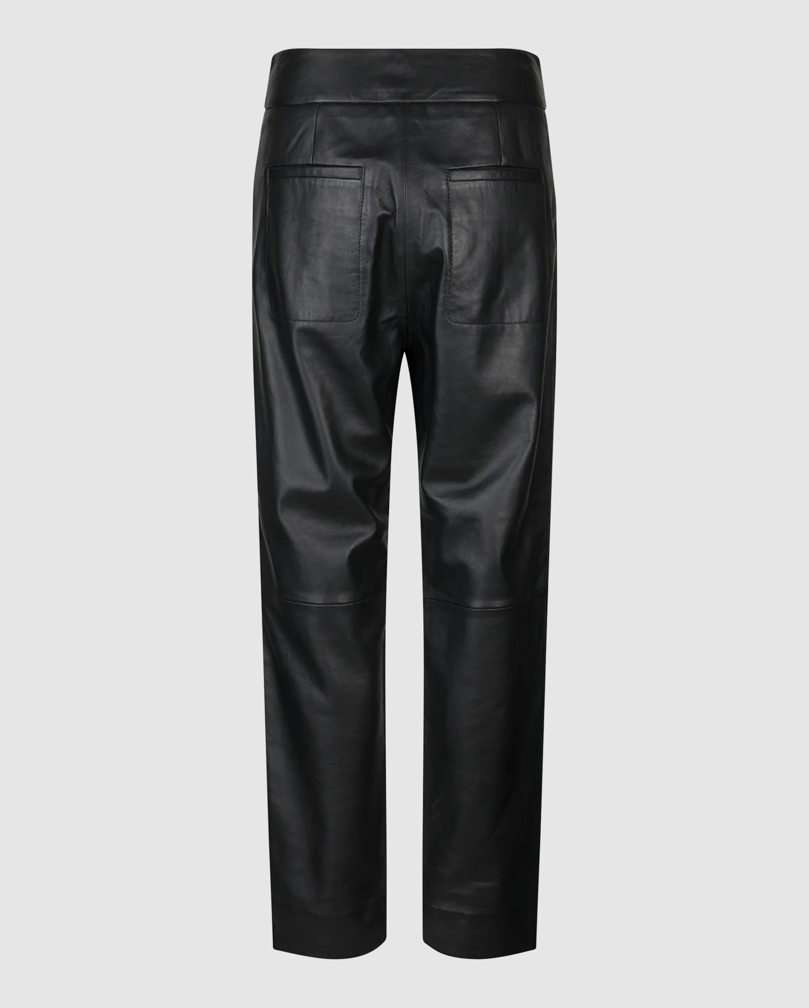 Indai Leather Trousers (Black)