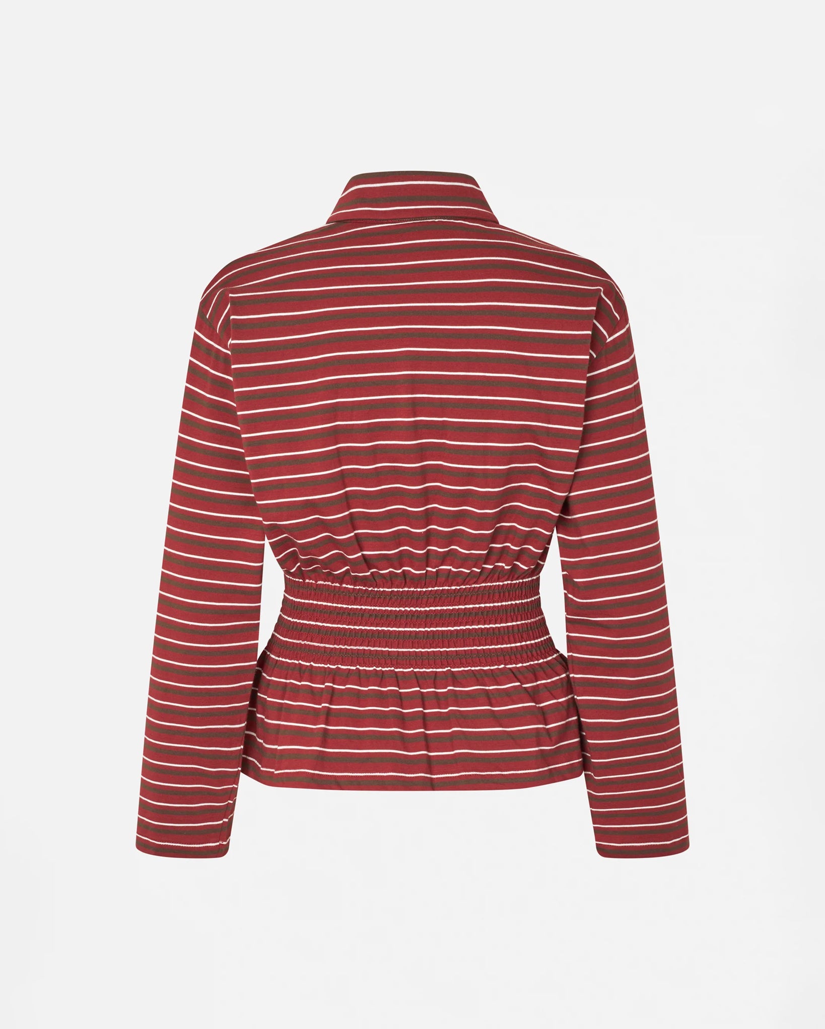 Josefin Blouse (Syrah Red Stripe)