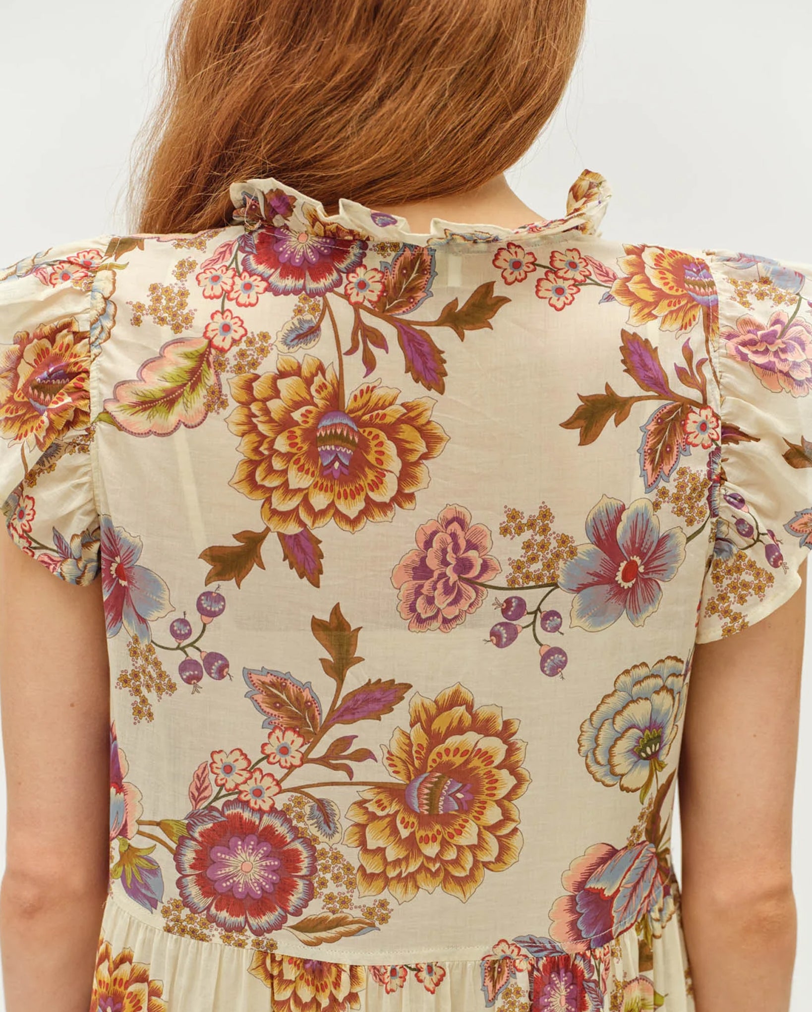 Character Long Dress (Flowers)