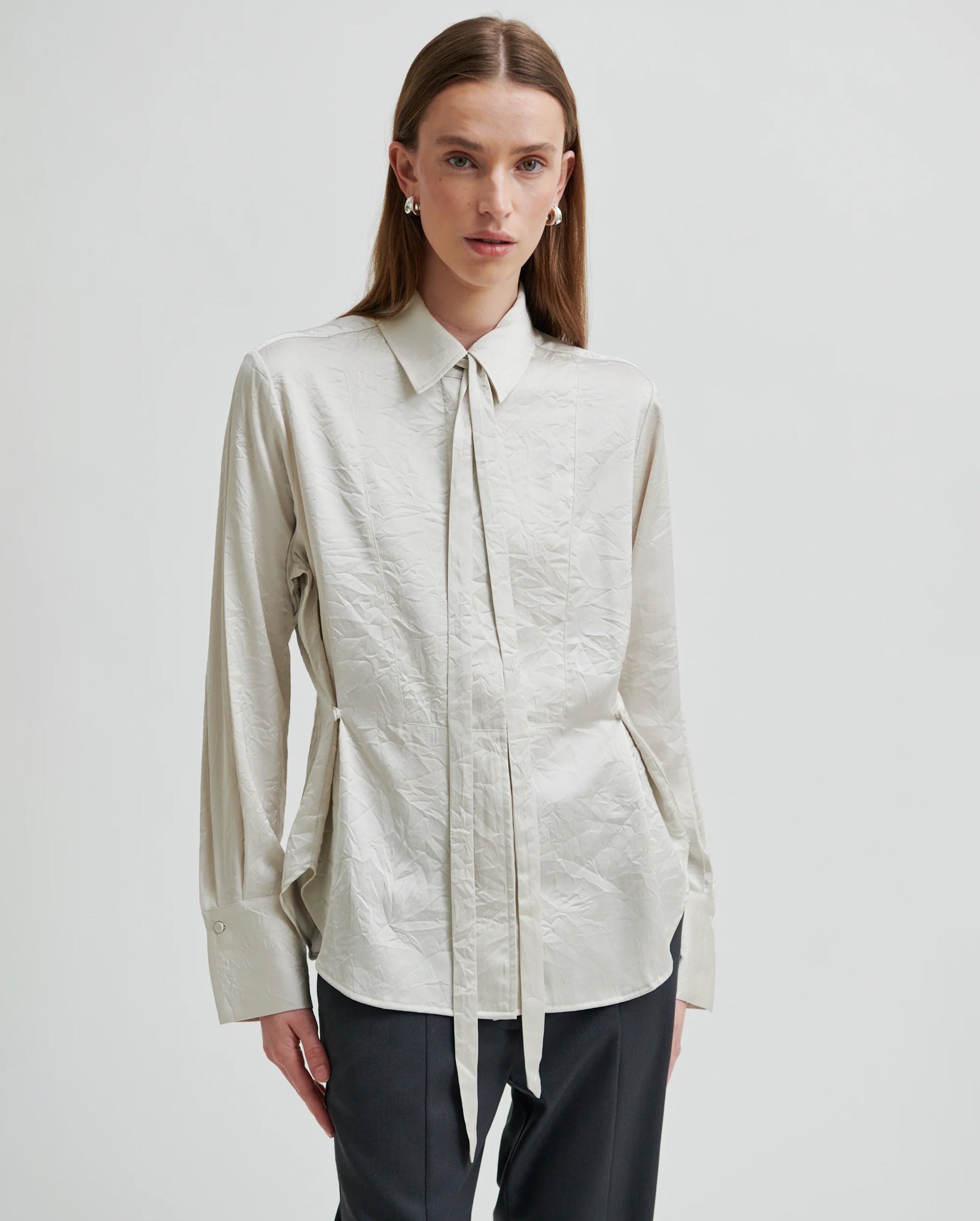 Elia Yoke Shirt (Jet Stream)